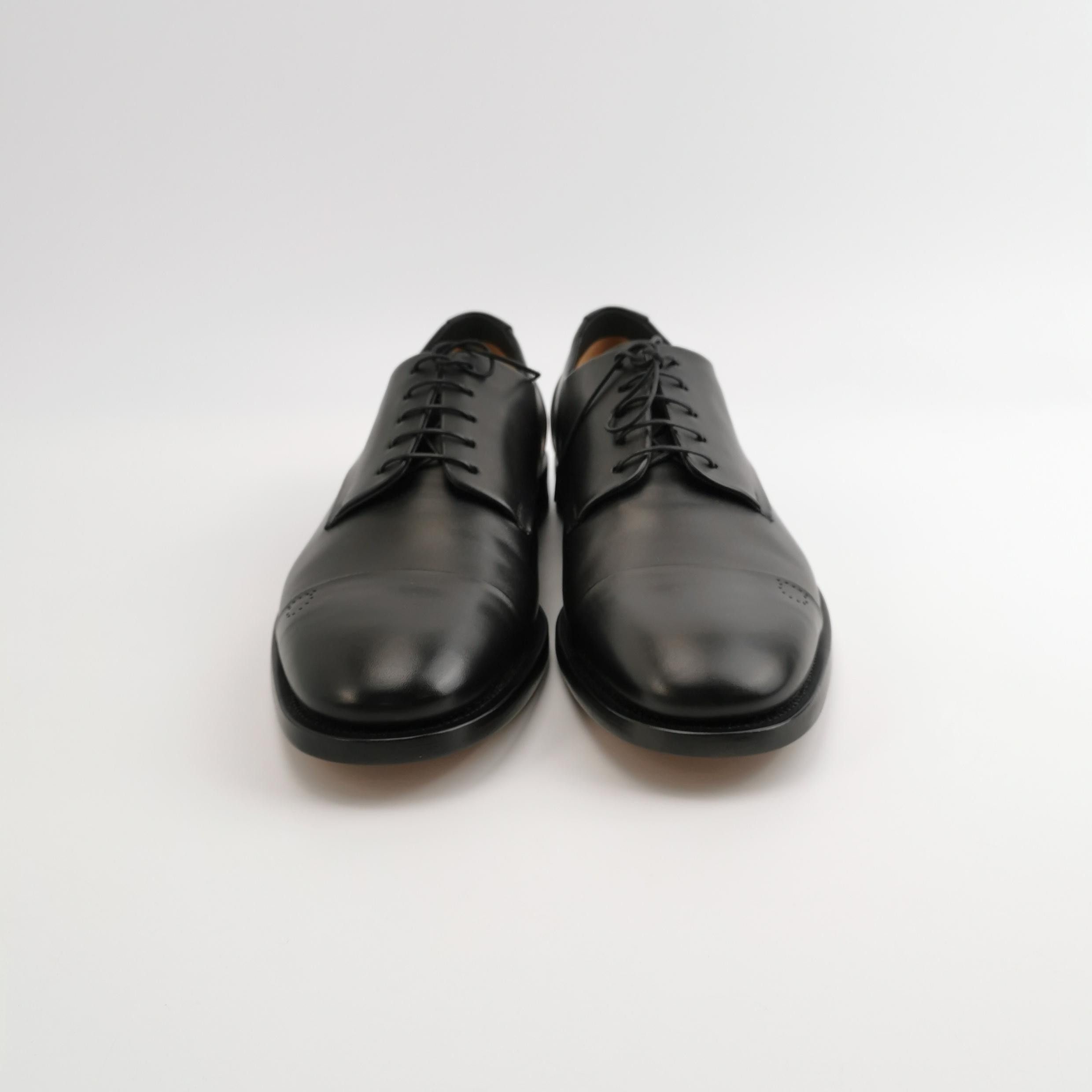 Salvatore Ferragamo Salvatore Ferragamo Cap Toe Leather Formal Shoes US 9.5 Size US 10 / EU 43 - 4 Thumbnail