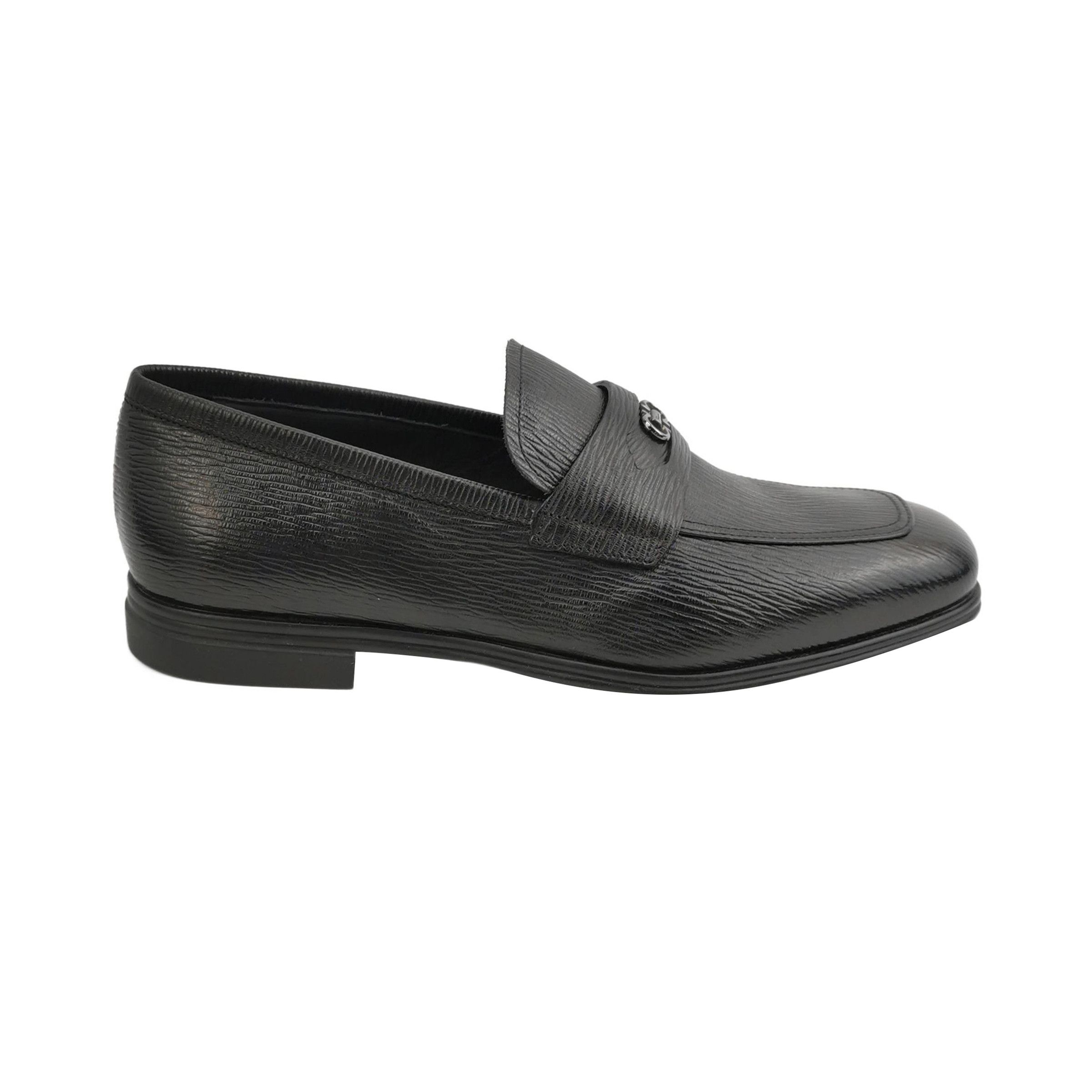 Salvatore Ferragamo Salvatore Ferragamo Gancini Leather Loafers Size 40 Size US 7 / EU 40 - 2 Thumbnail