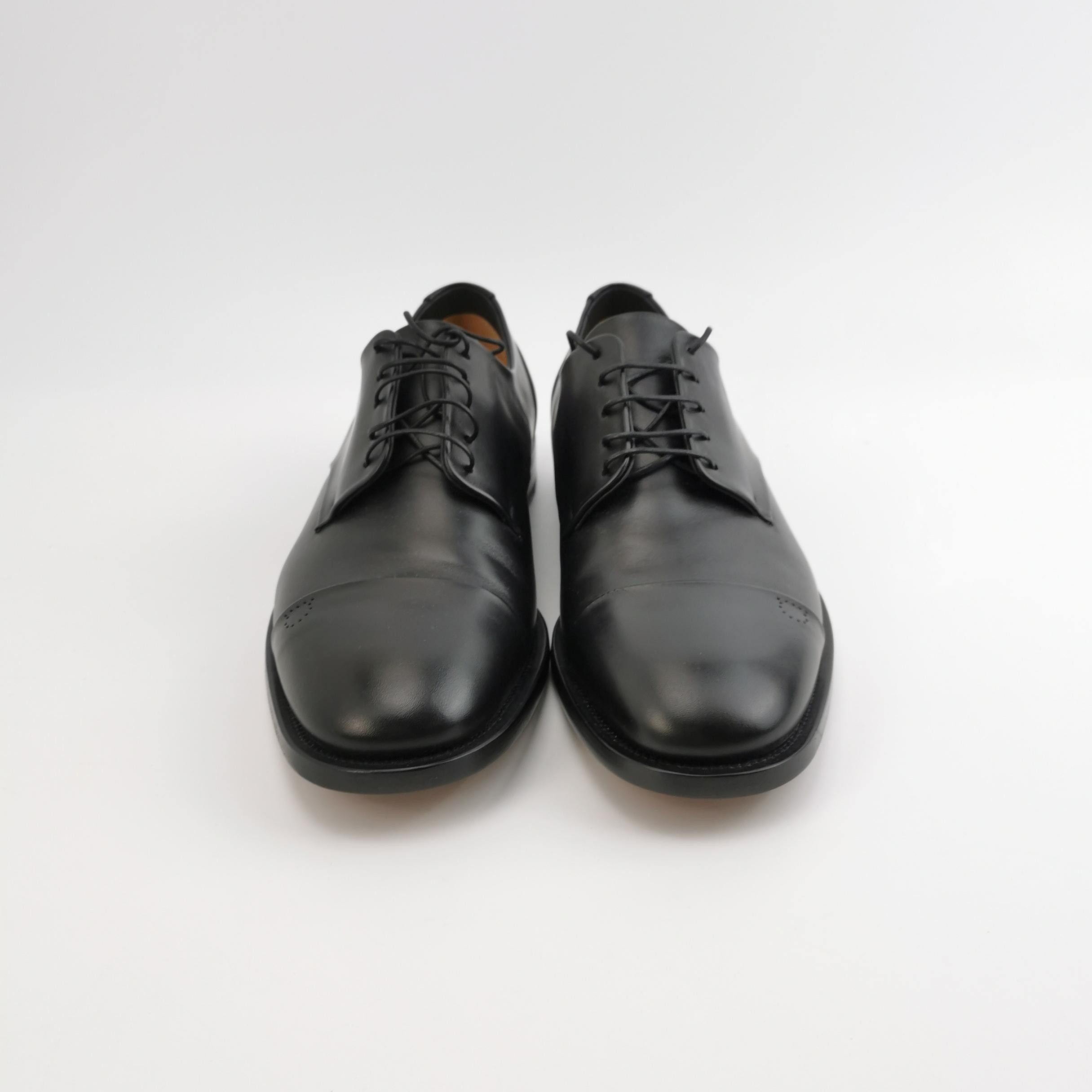 Salvatore Ferragamo Salvatore Ferragamo Leather Derby Shoes Size 9.5 Size US 10 / EU 43 - 4 Thumbnail