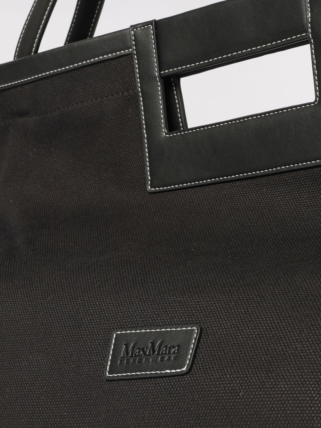 Max Mara Max Mara Tote Bag Woman Black Size ONE SIZE - 4 Thumbnail