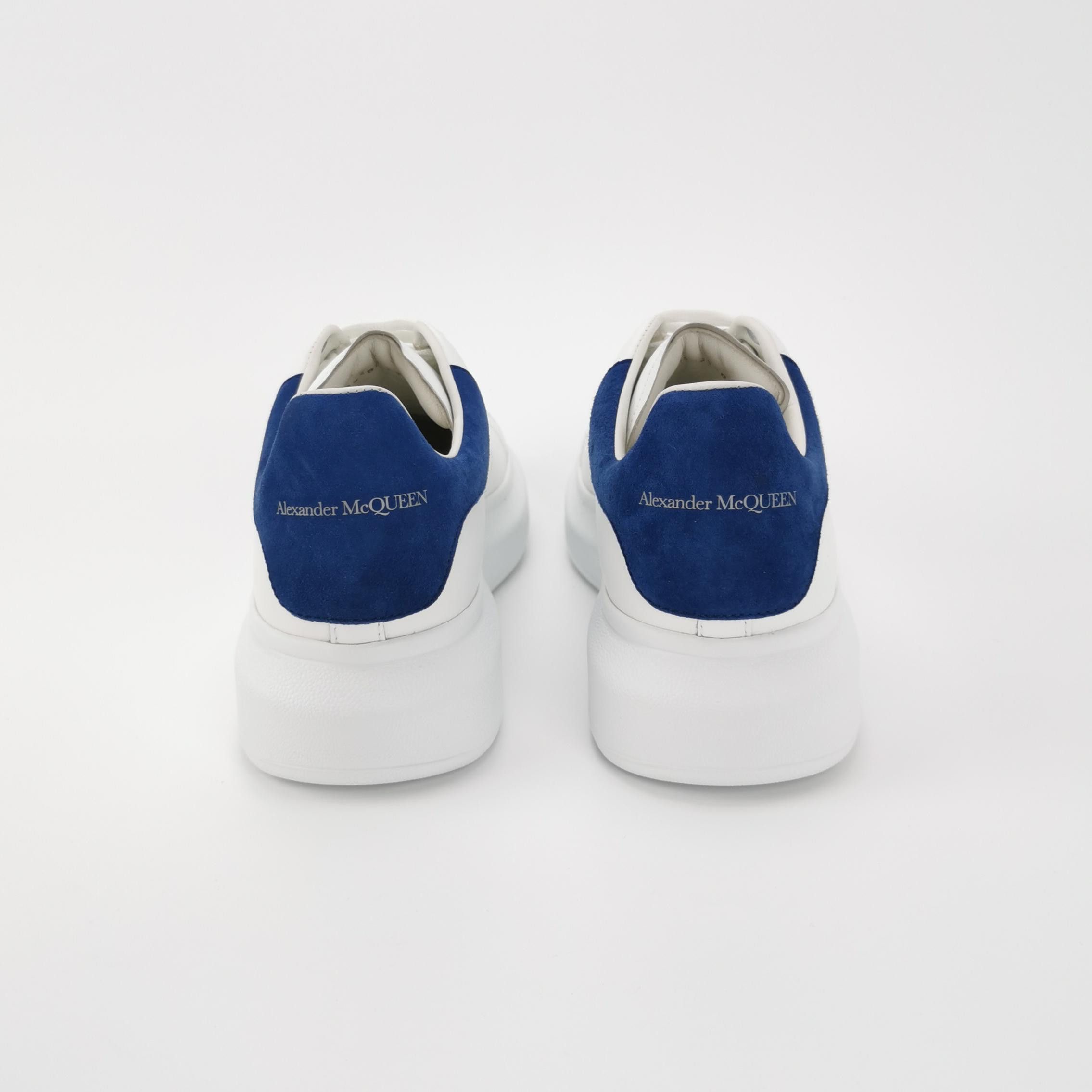 Alexander McQueen Alexander McQueen Blue Heel Oversized Sneakers EU 42.5 Size US 9 / EU 42 - 5 Thumbnail