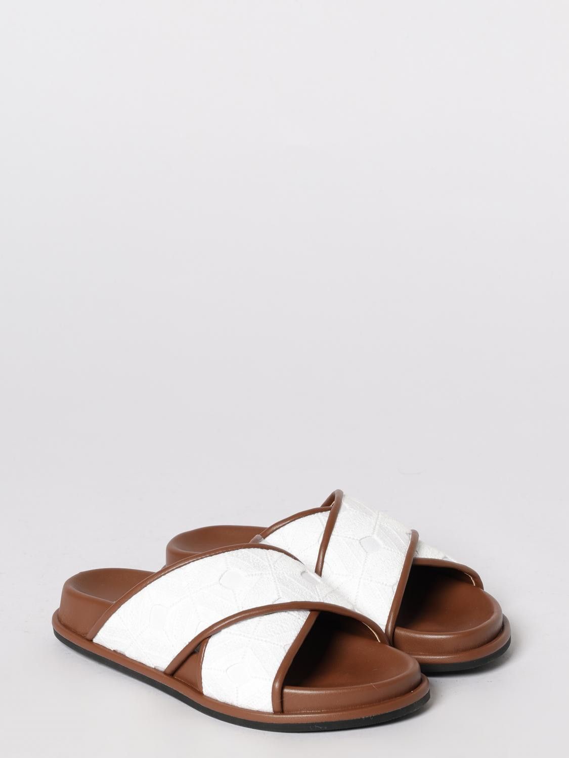 Max Mara Max Mara Heeled Sandal Woman White Size US 9 / IT 39 - 2 Thumbnail