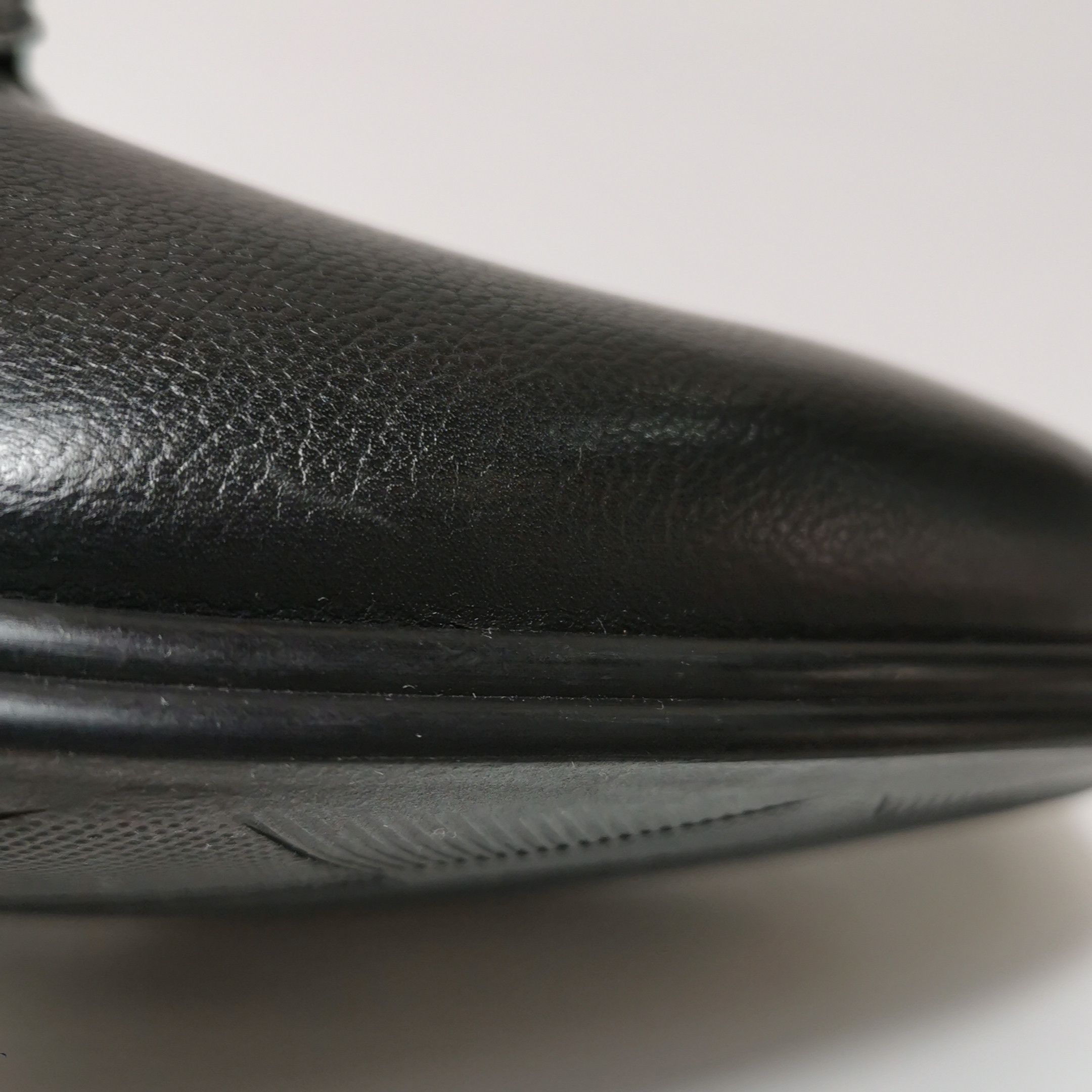 Salvatore Ferragamo Salvatore Ferragamo Grained Leather Derbies 39.5 Size US 6 / EU 39 - 8 Thumbnail