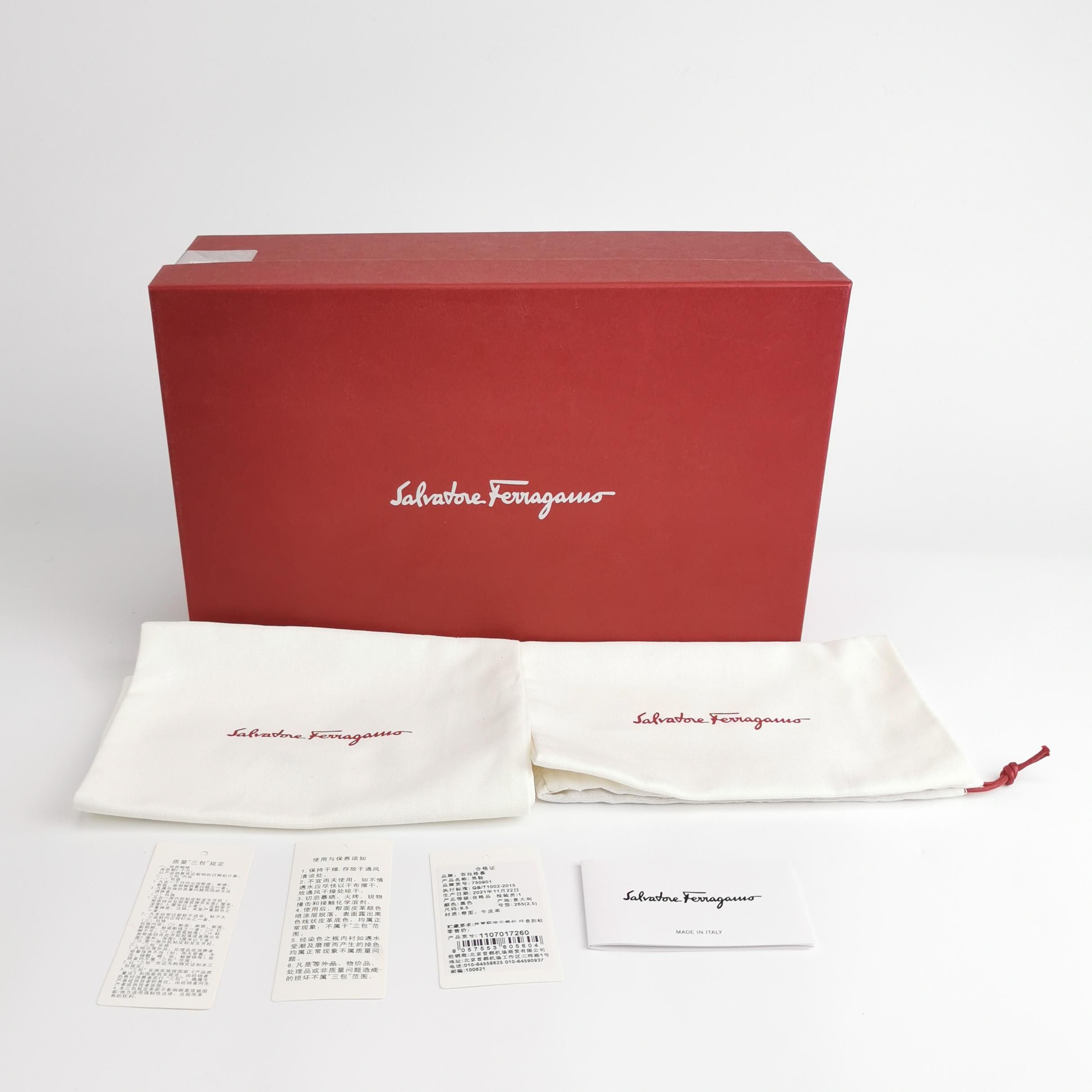 Salvatore Ferragamo Salvatore Ferragamo Logo Plaque Leather Loafers US 8.5 Size US 9 / EU 42 - 7 Thumbnail