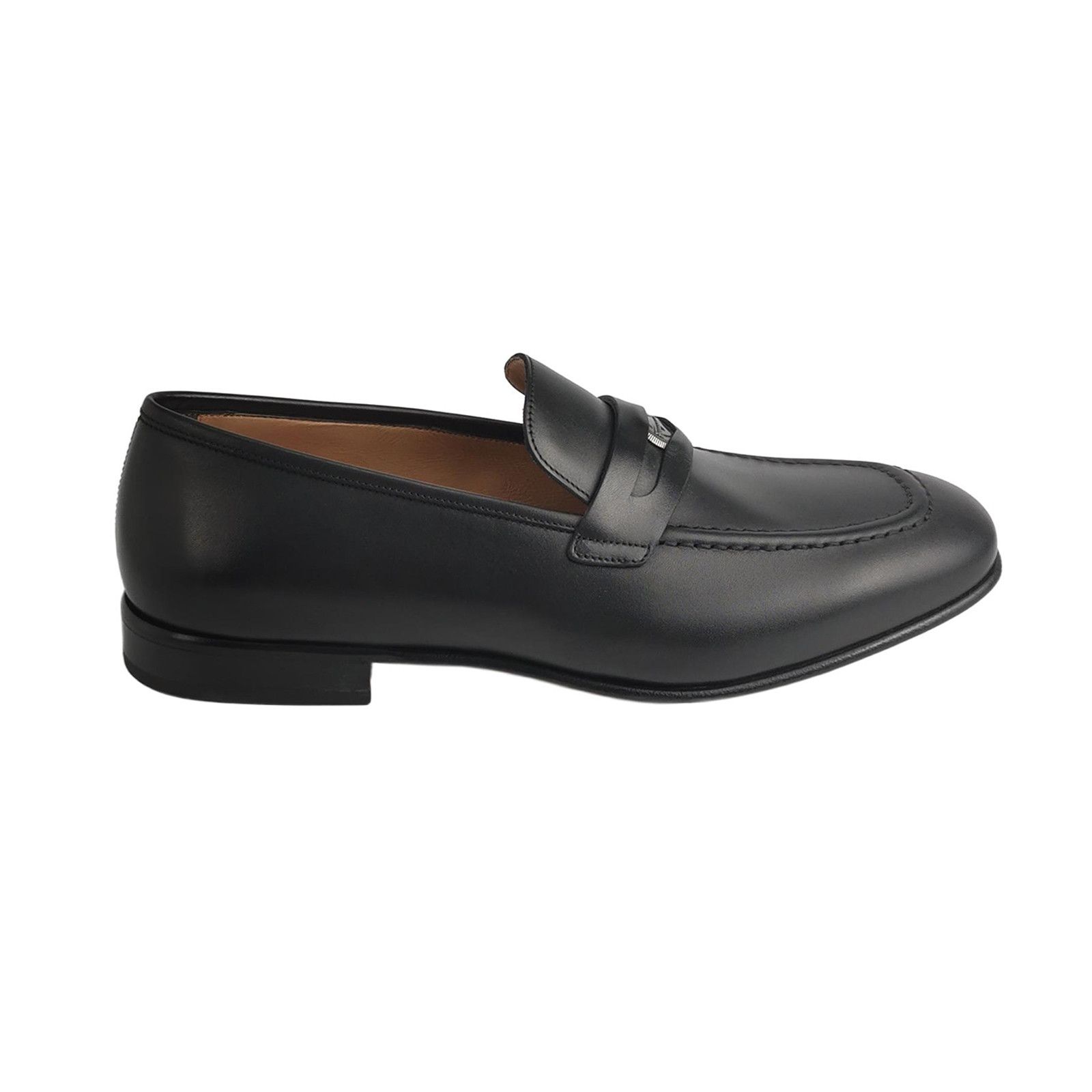 Salvatore Ferragamo Salvatore Ferragamo Logo Plaque Leather Loafers US 8.5 Size US 9 / EU 42 - 2 Thumbnail