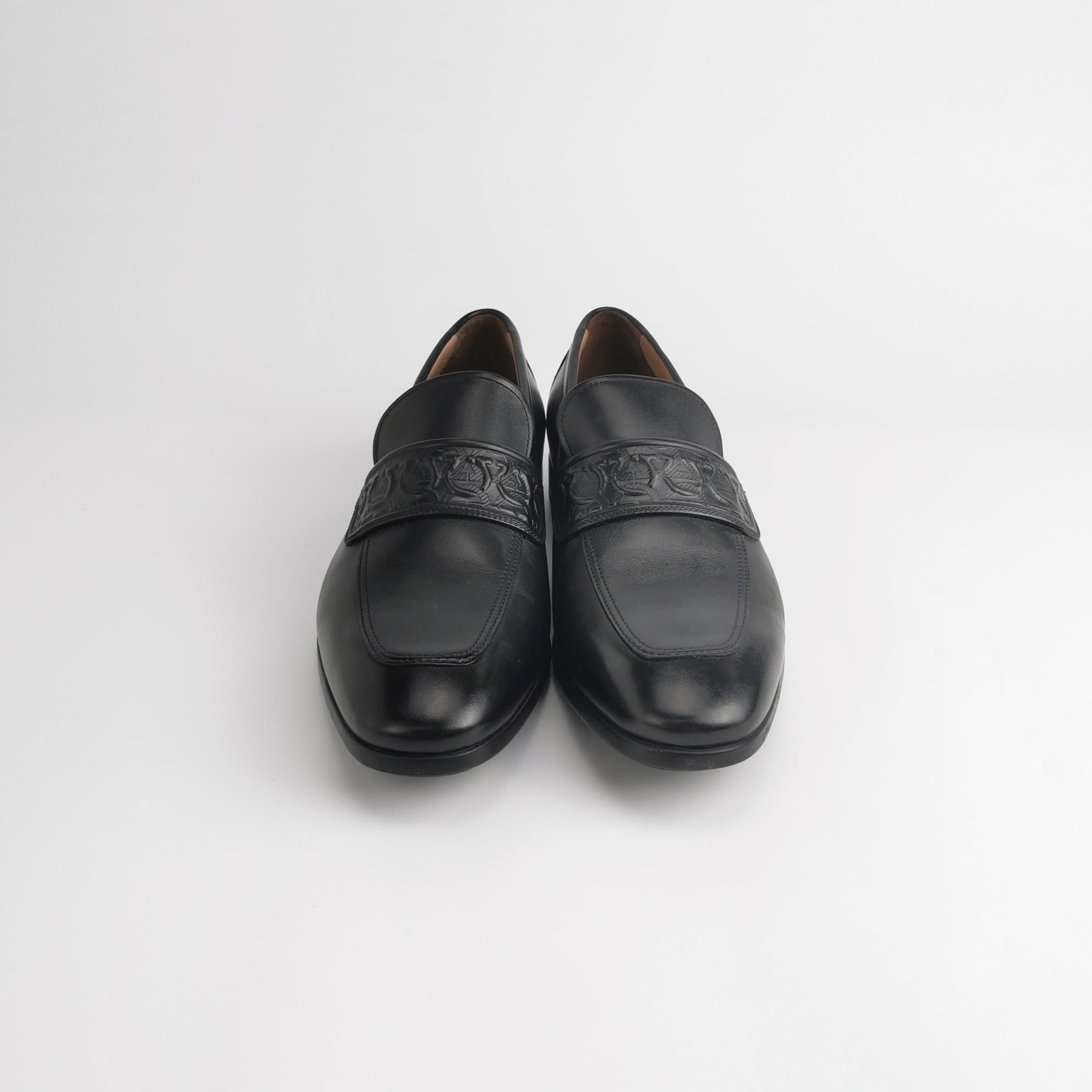 Salvatore Ferragamo Salvatore Ferragamo Gancini Embossed Loafers 8.5 Size US 9 / EU 42 - 4 Thumbnail