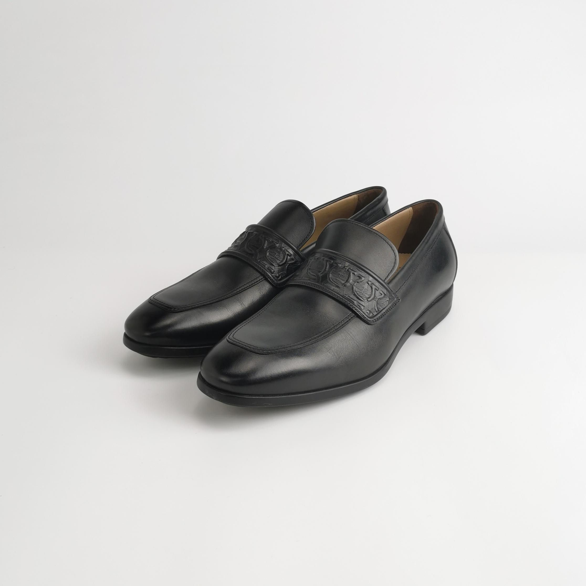 Salvatore Ferragamo Salvatore Ferragamo Gancini Embossed Loafers 8.5 Size US 9 / EU 42 - 3 Thumbnail