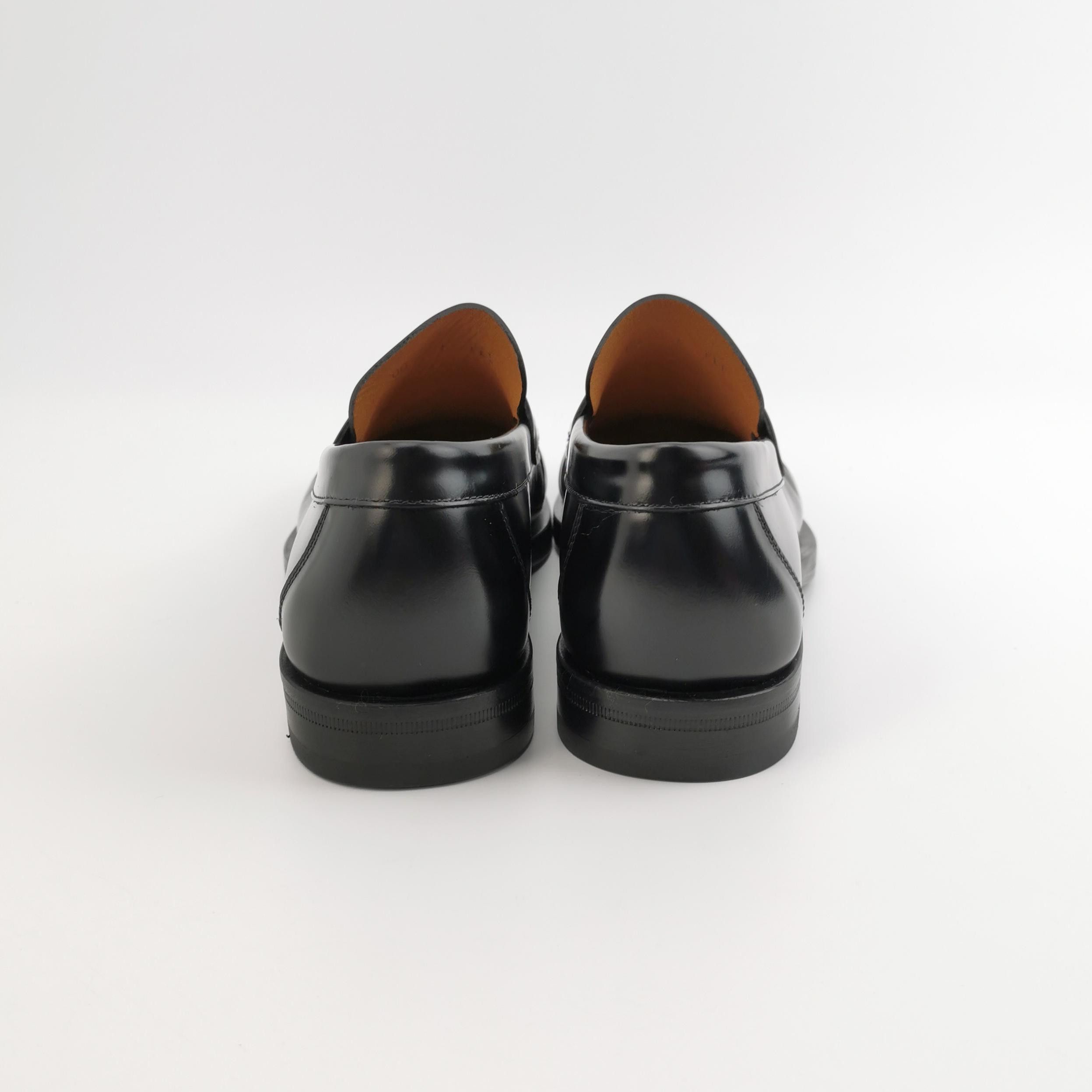 Salvatore Ferragamo Salvatore Ferragamo Logo Leather Loafers US 7 Size US 7 / EU 40 - 5 Thumbnail