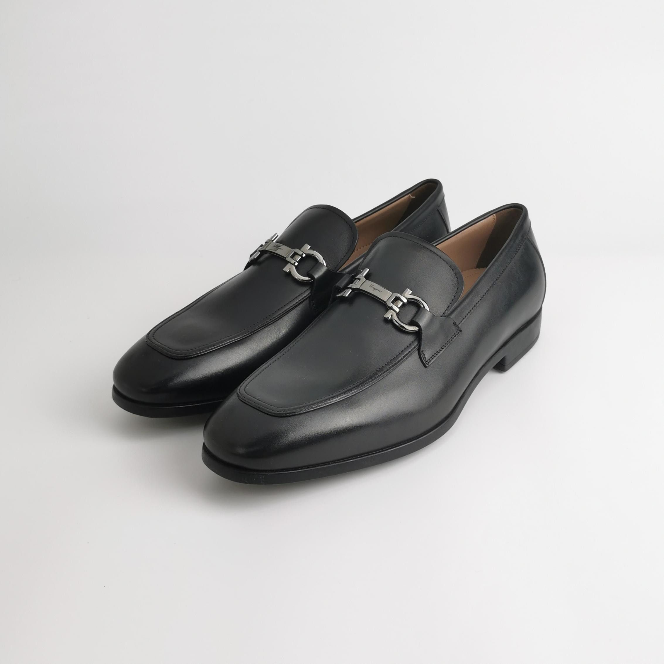 Salvatore Ferragamo Salvatore Ferragamo Gancini Bit Leather Loafers US 10 Size US 10 / EU 43 - 3 Thumbnail
