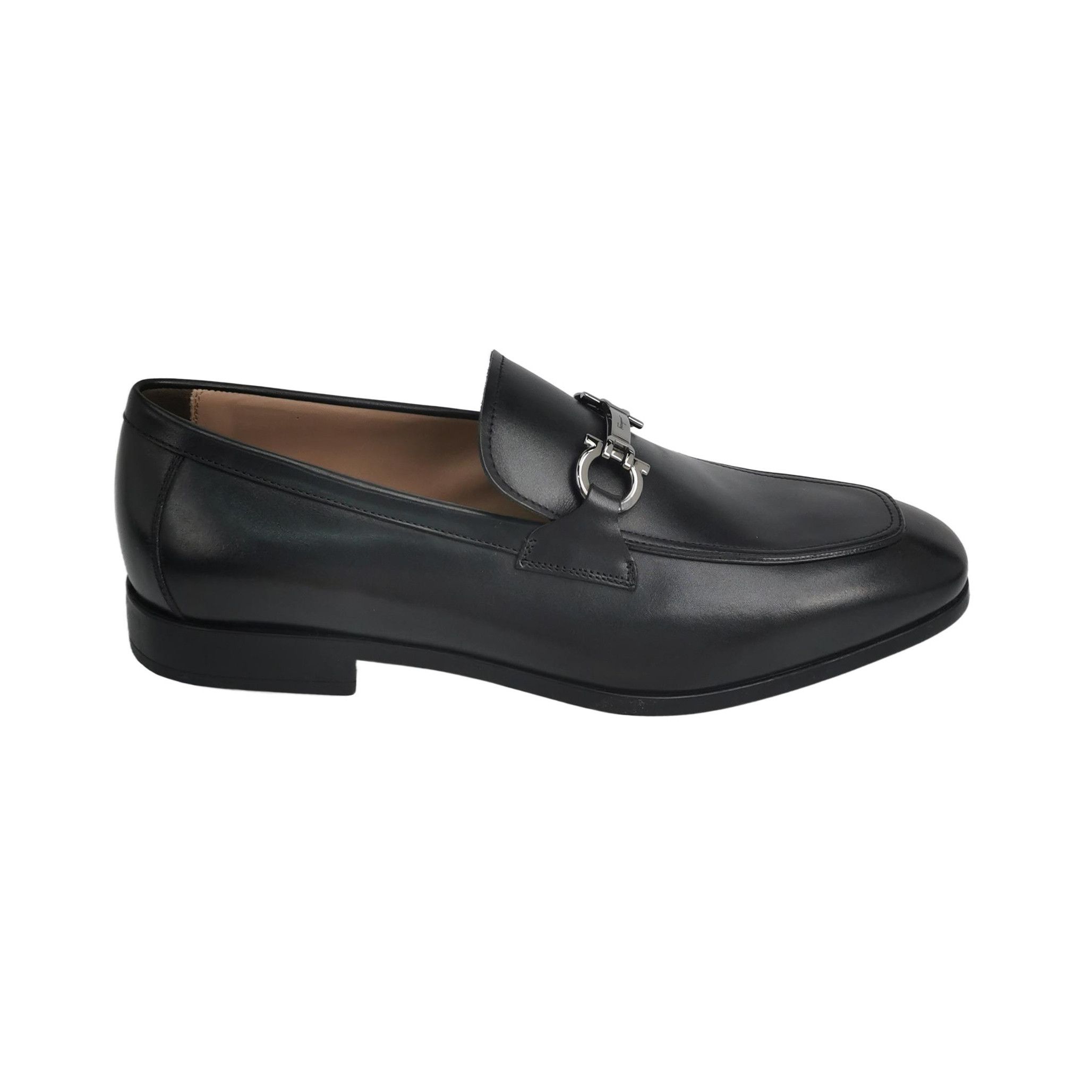 Salvatore Ferragamo Salvatore Ferragamo Gancini Bit Leather Loafers US 10 Size US 10 / EU 43 - 2 Thumbnail