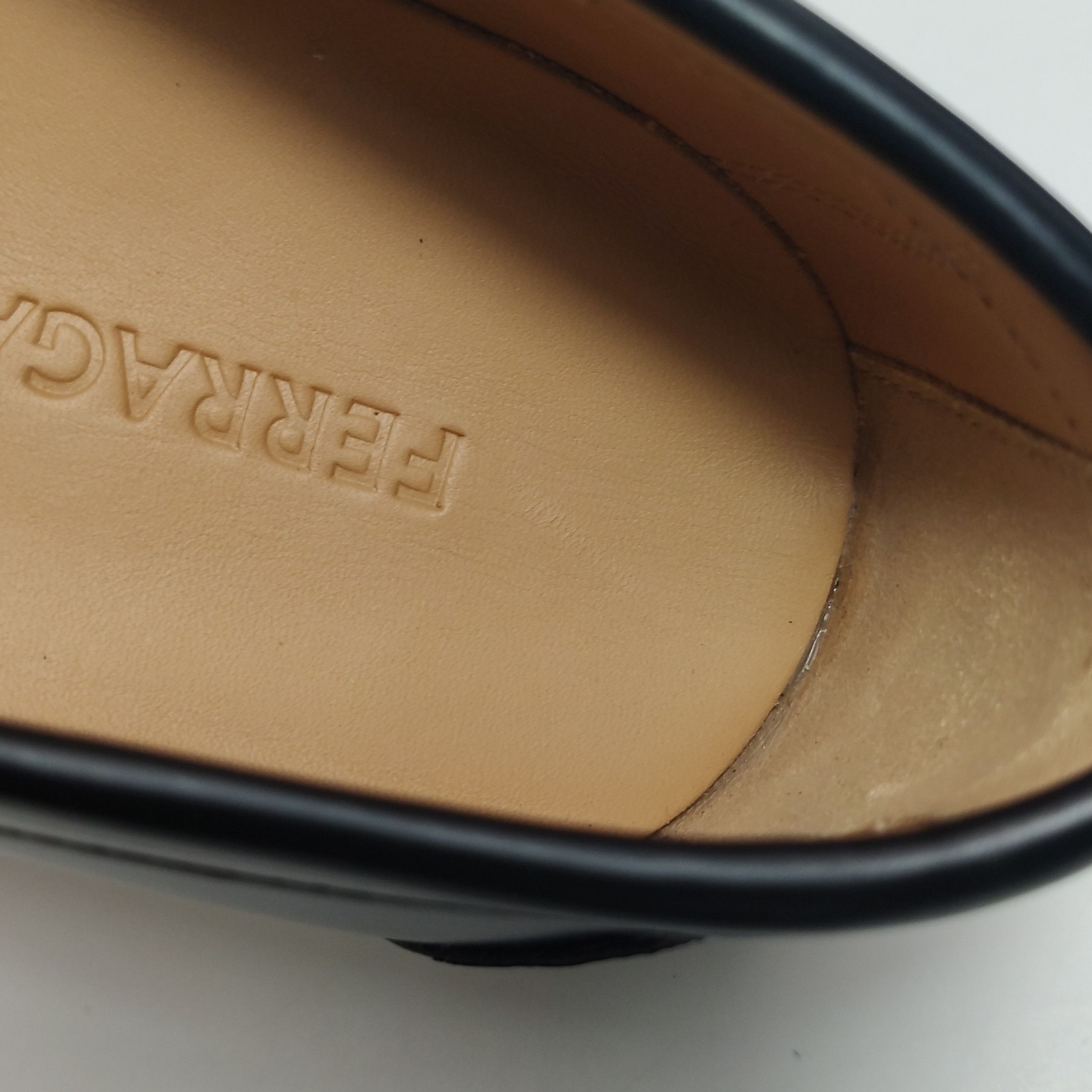 Salvatore Ferragamo Salvatore Ferragamo Logo Leather Loafers US 10.5 Size US 10 / EU 43 - 12 Thumbnail