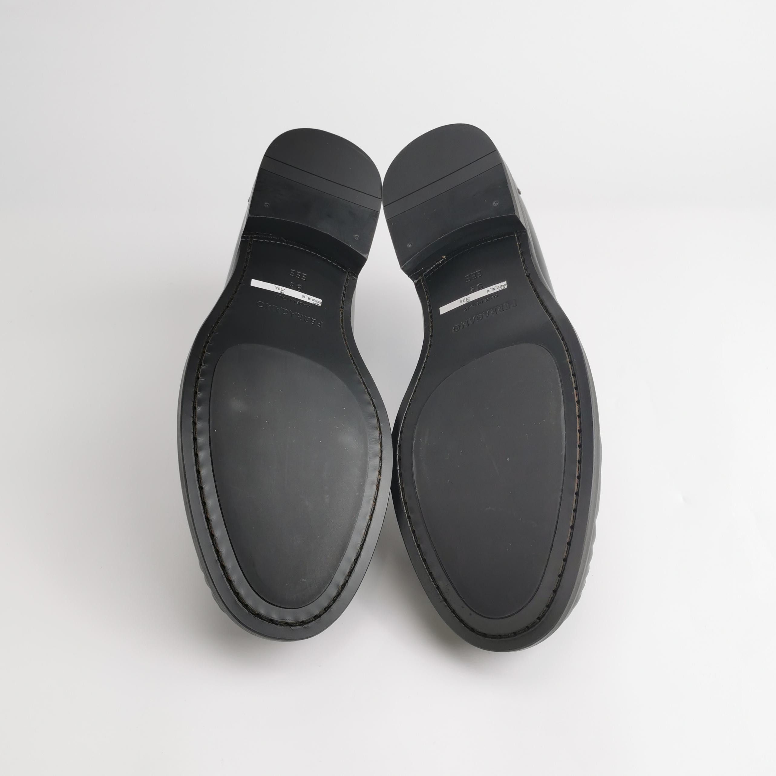 Salvatore Ferragamo Salvatore Ferragamo Logo Leather Loafers US 10.5 Size US 10 / EU 43 - 6 Thumbnail