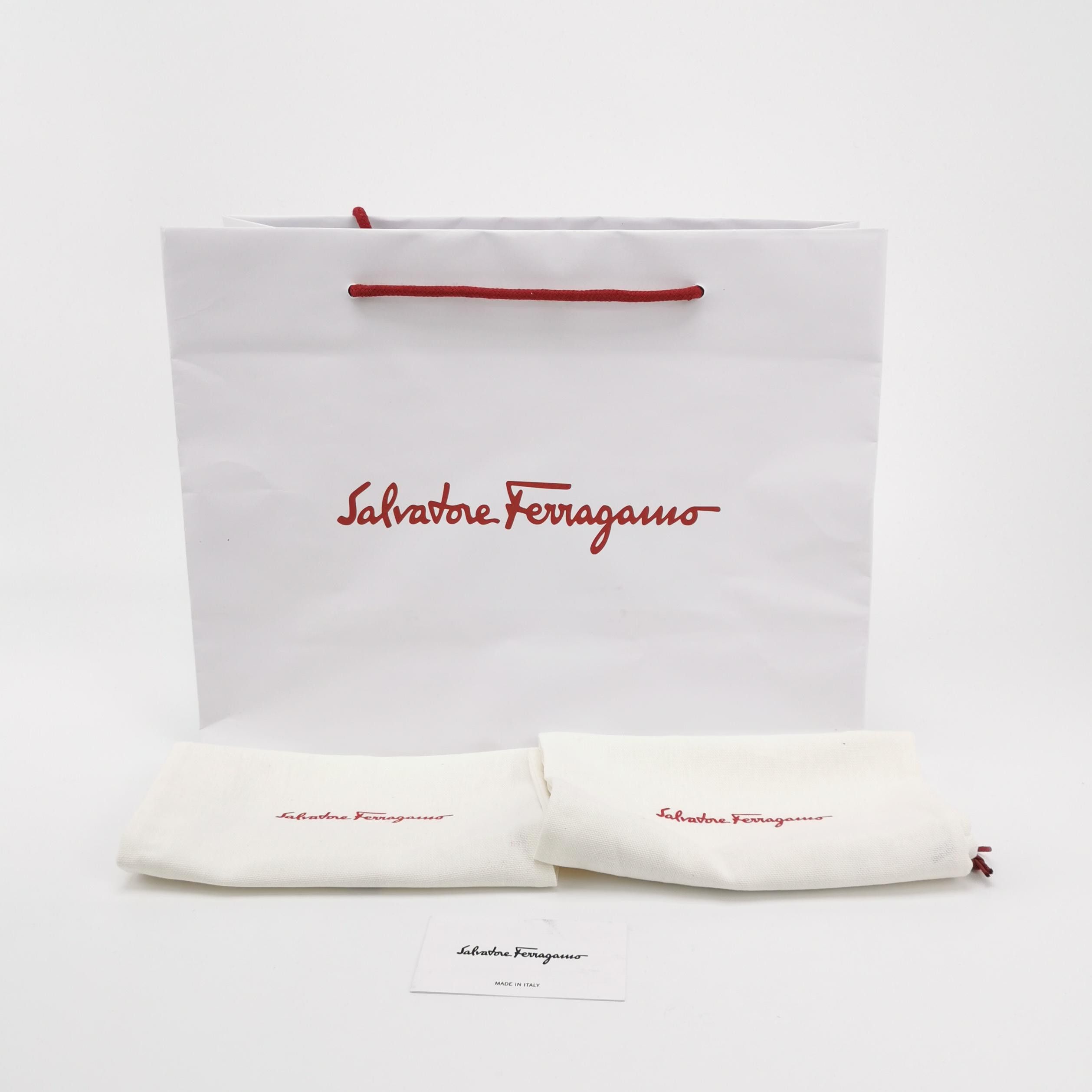 Salvatore Ferragamo Salvatore Ferragamo Gancini Leather Loafers 40 Size US 7 / EU 40 - 7 Thumbnail