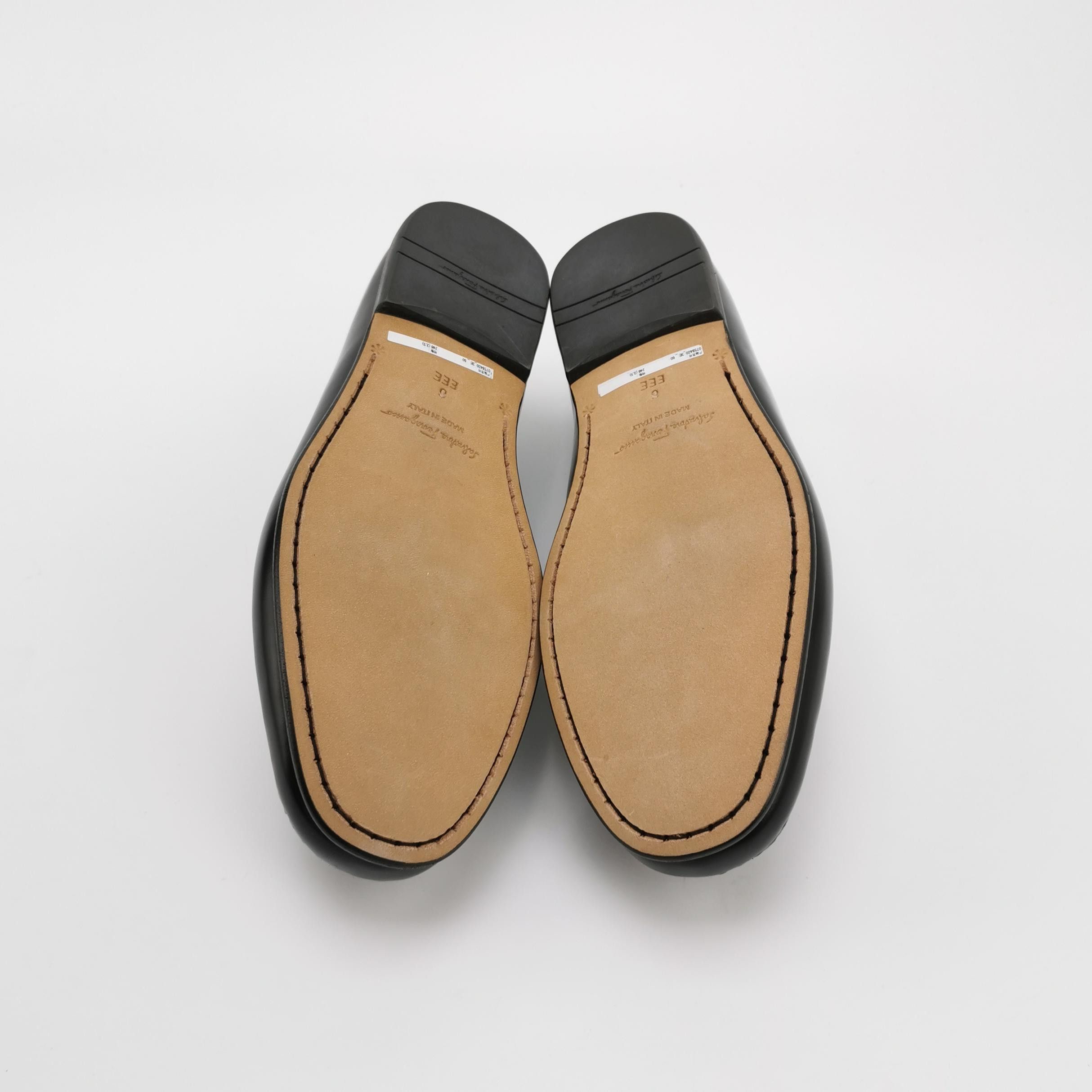 Salvatore Ferragamo Salvatore Ferragamo Gancini Leather Loafers 40 Size US 7 / EU 40 - 6 Thumbnail