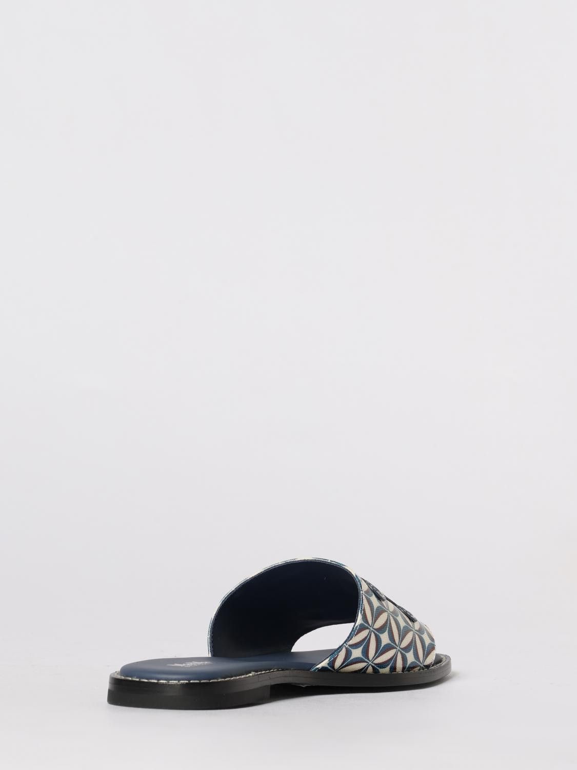 Max Mara Max Mara Heeled Sandal Woman Blue Size US 9 / IT 39 - 3 Thumbnail