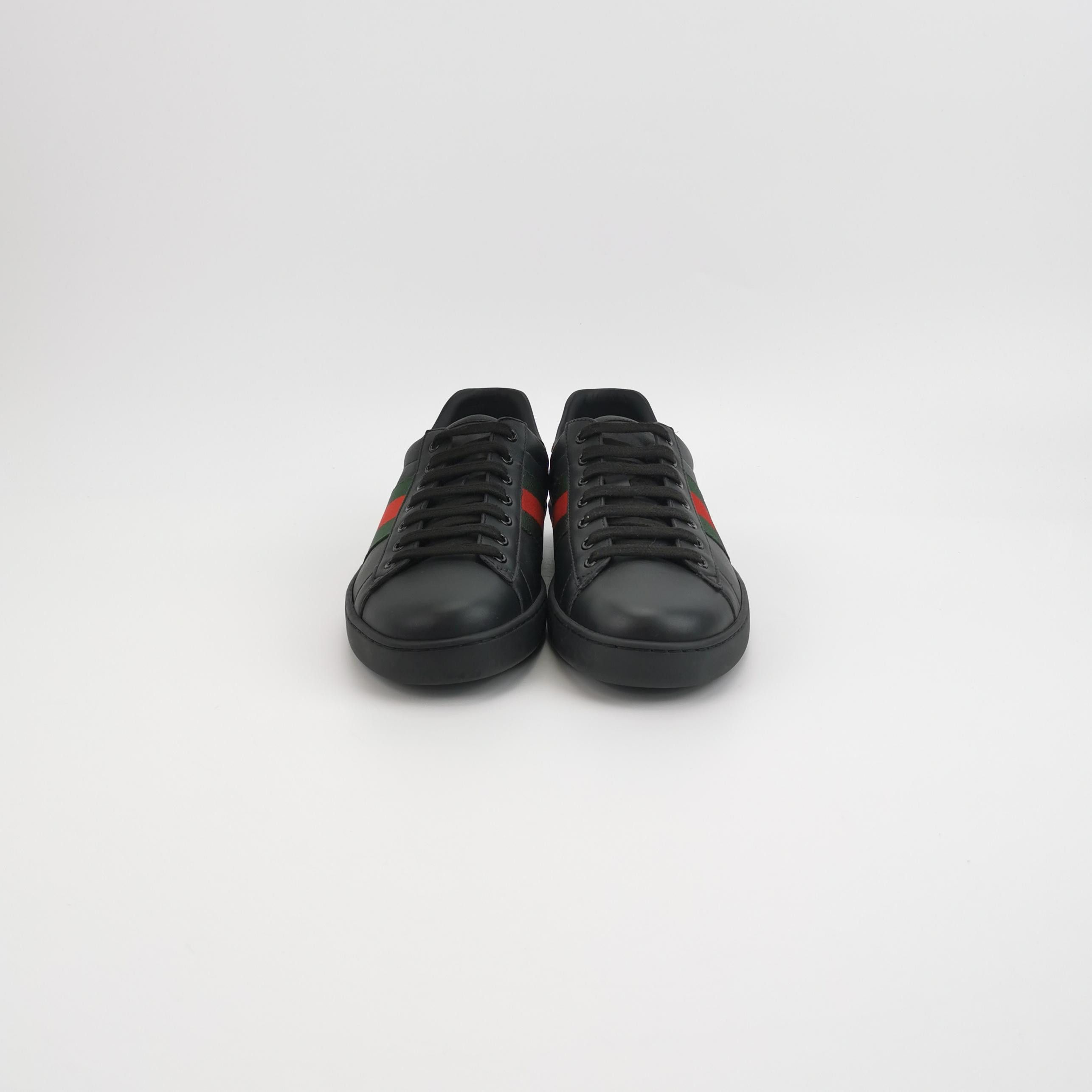 Gucci Gucci Ace Web Stripe Sneakers US 10.5 Size US 10 / EU 43 - 4 Thumbnail