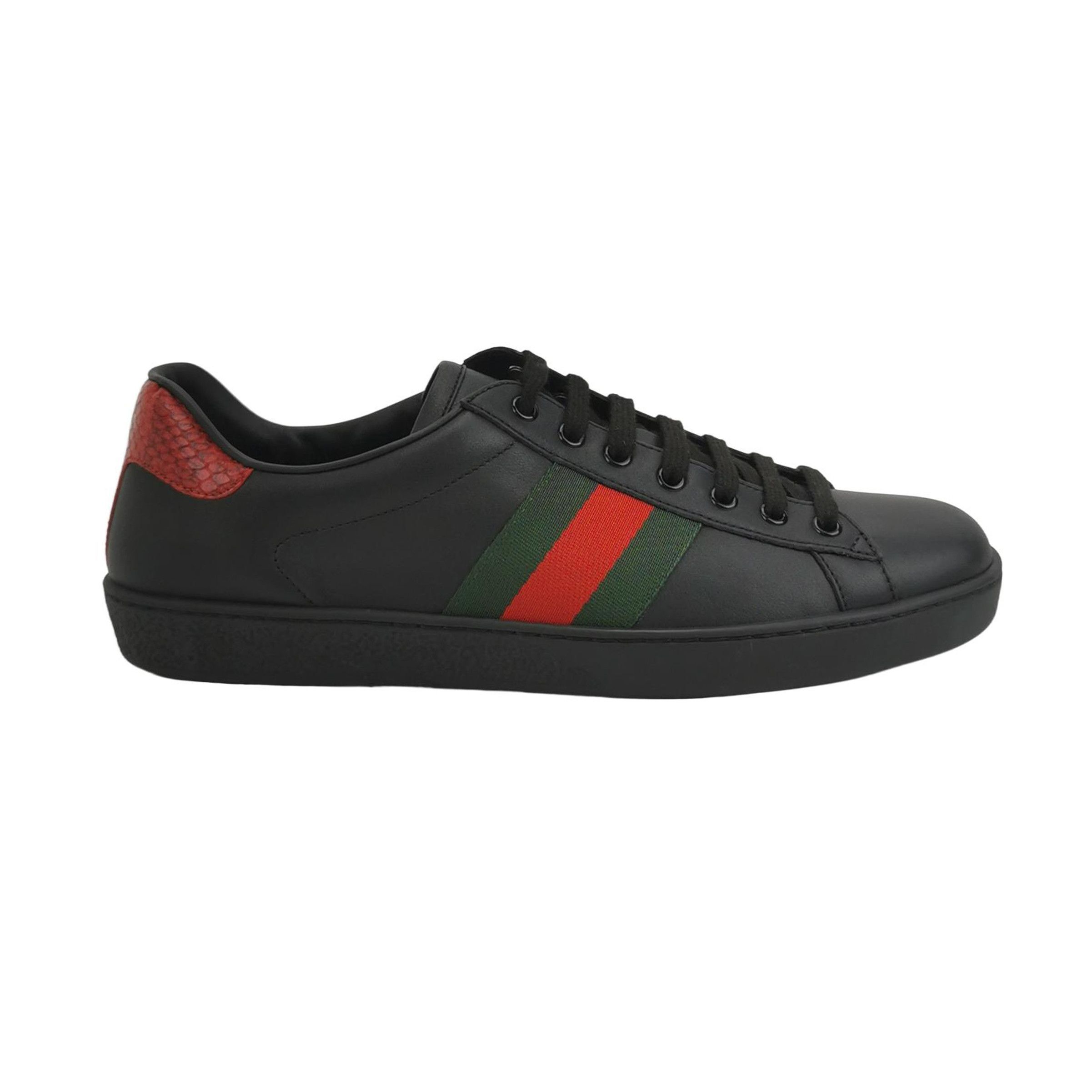 Gucci Gucci Ace Web Stripe Sneakers US 10.5 Size US 10 / EU 43 - 2 Thumbnail