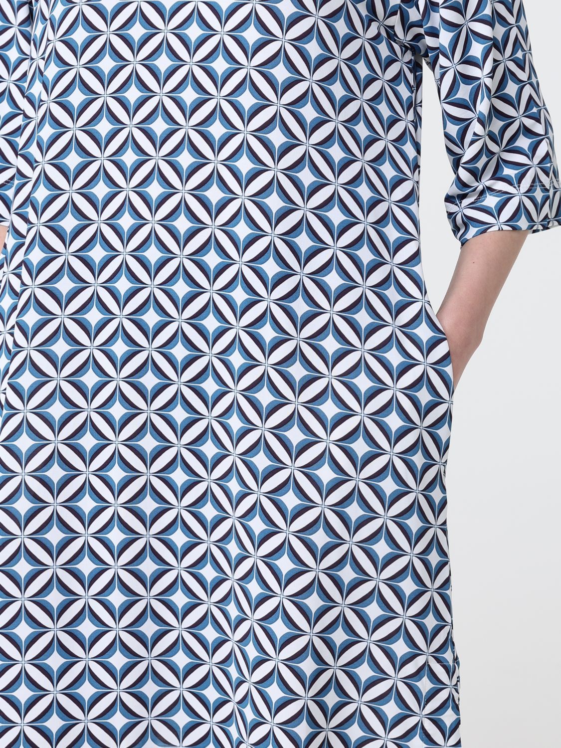 Max Mara Max Mara Dress Woman Multicolor Size XL / US 12-14 / IT 48-50 - 3 Thumbnail
