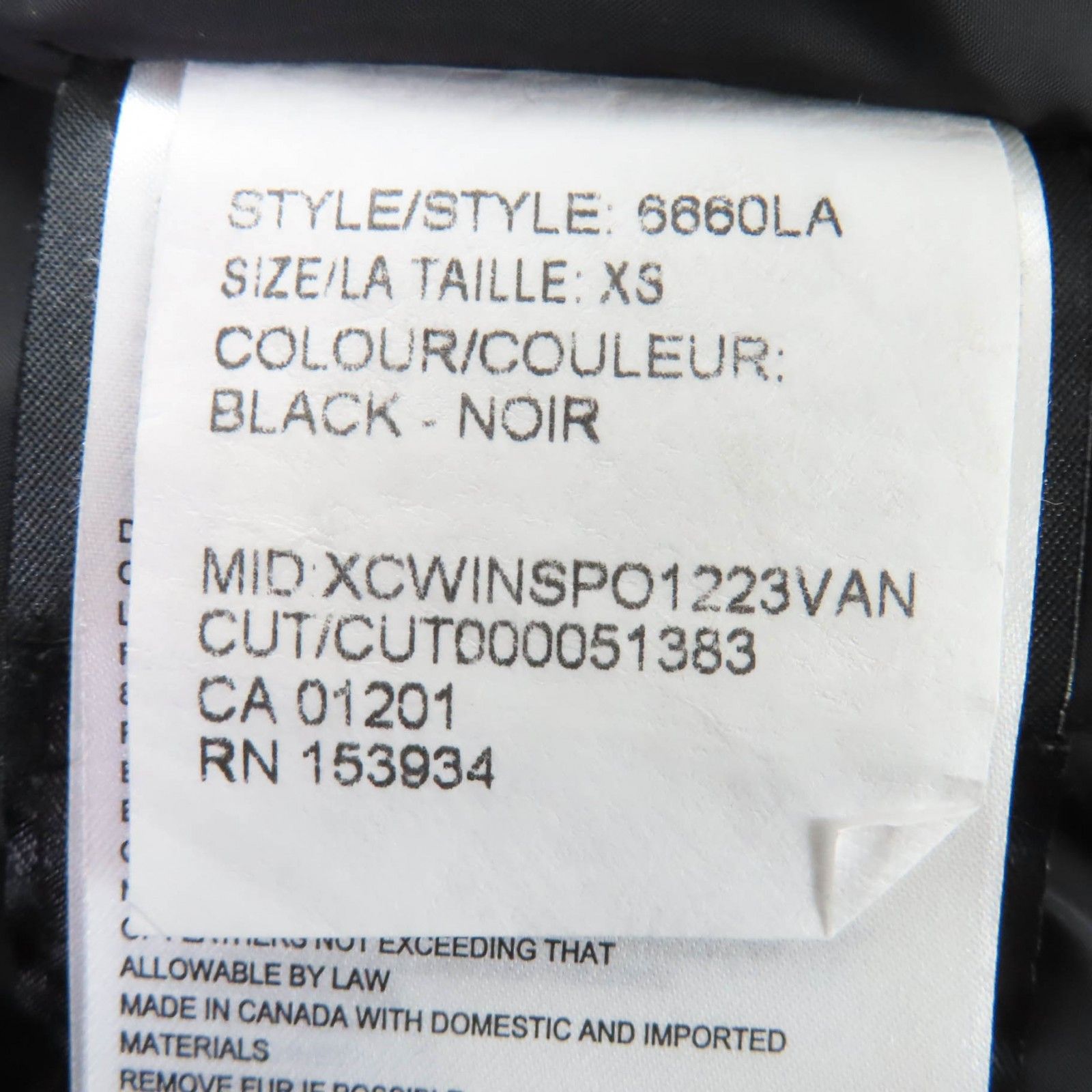 Canada Goose Canada Goose Canada Goose Trillium parka Textile Outerwear 6660LA DUTY FREE for USA Size ONE SIZE - 9 Thumbnail