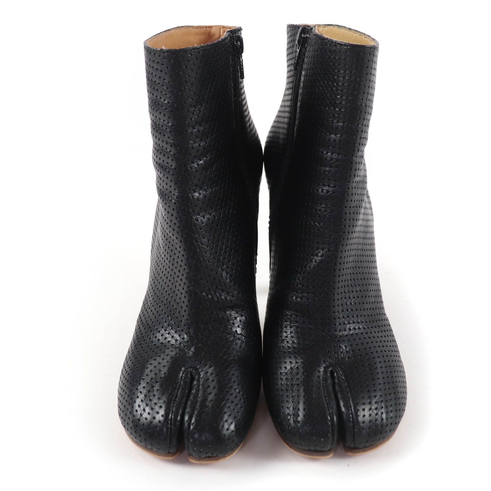 Maison Margiela Maison Margiela Maison Margiela Tabi Leather Ankle Boots Leather Shoes DUTY FREE for USA Size ONE SIZE - 3 Thumbnail