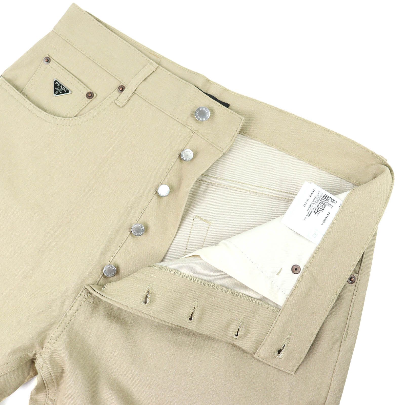 Prada Prada Prada Denim Cotton Pants Textile Pants DUTY FREE for USA Size ONE SIZE - 5 Thumbnail
