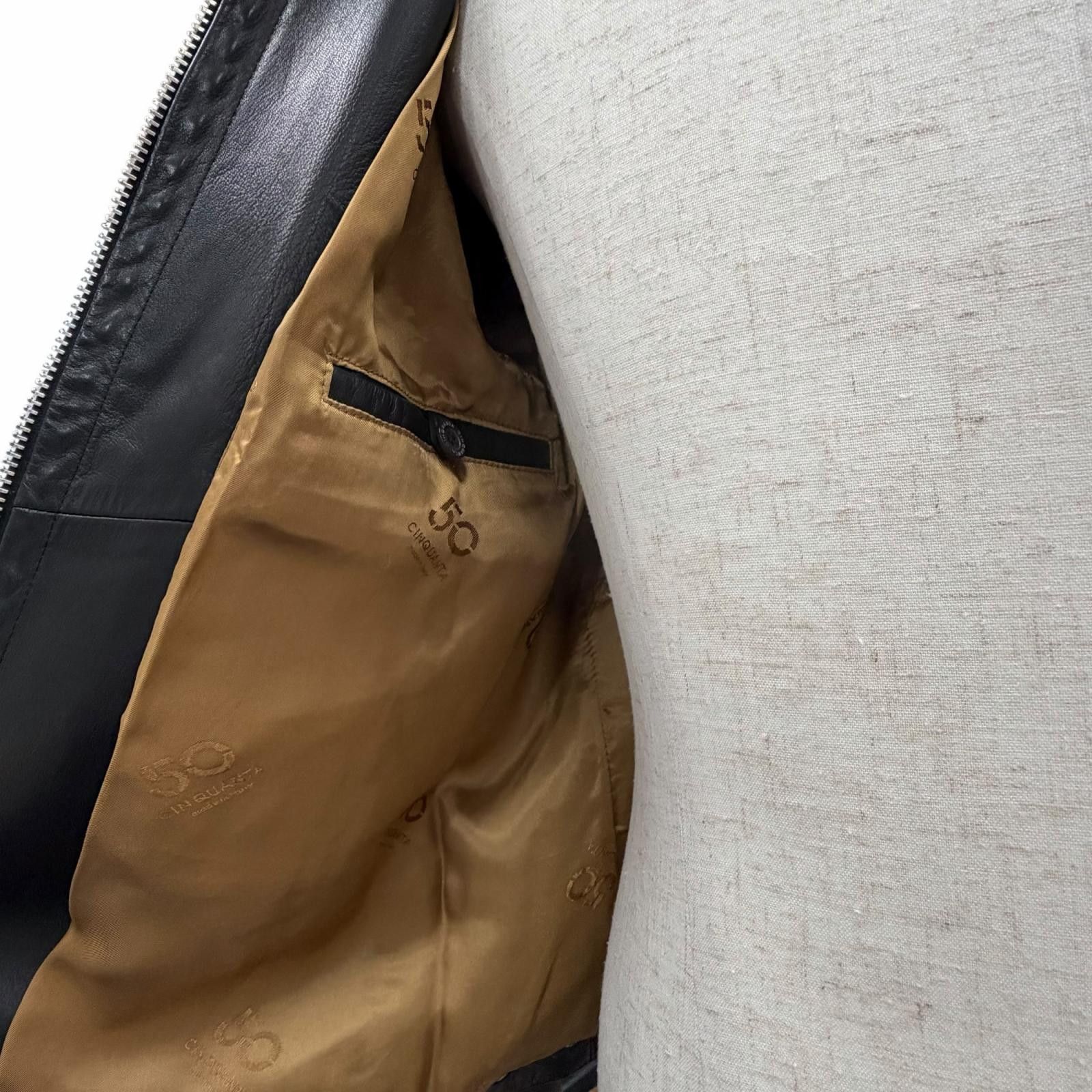 Other Other Cinquanta Sheepskin Jacket Leather Outerwear H-502 DUTY FREE for USA Size ONE SIZE - 5 Thumbnail