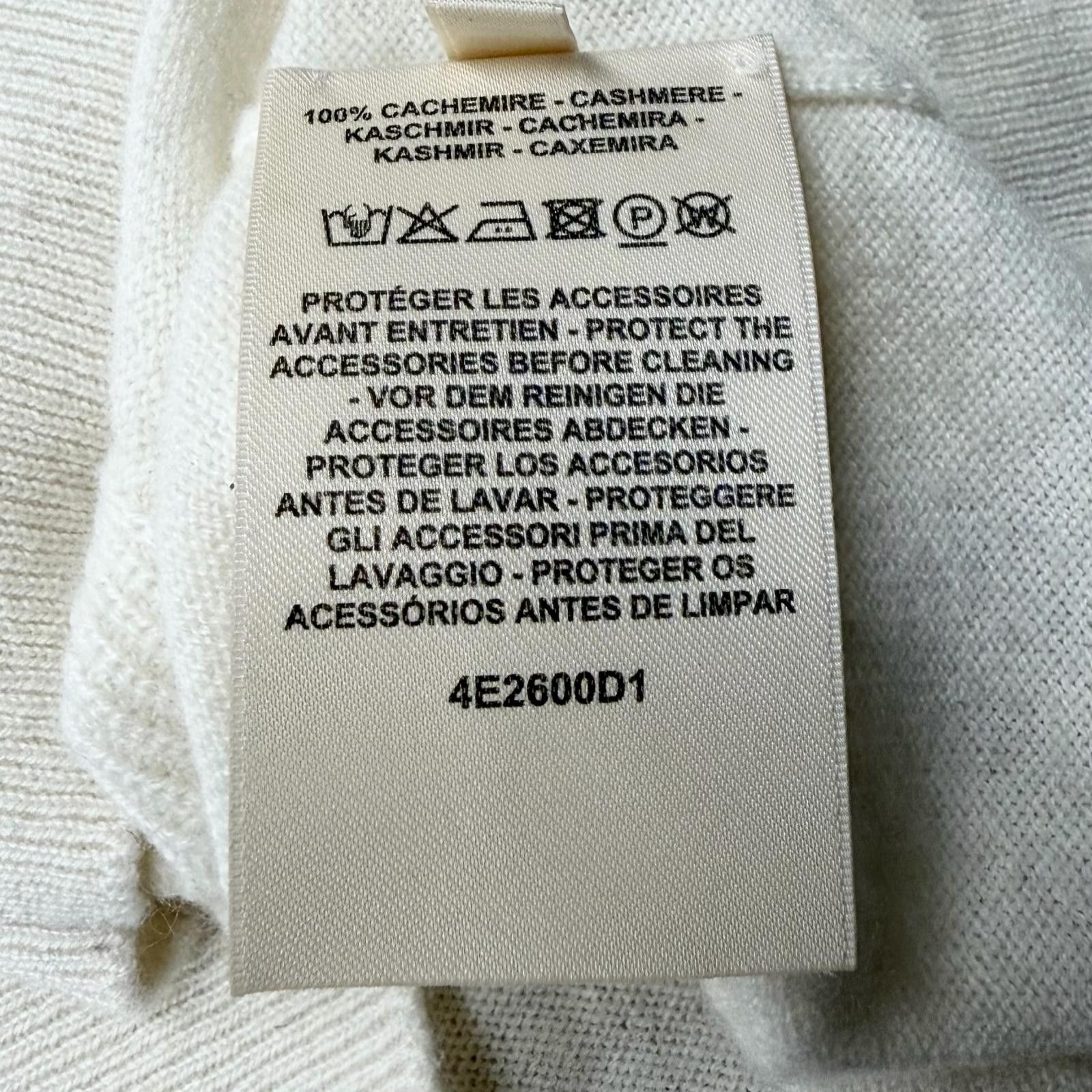 Hermes Hermes Hermes Cashmere Knit Top Textile Tops DUTY FREE for USA Size ONE SIZE - 8 Thumbnail