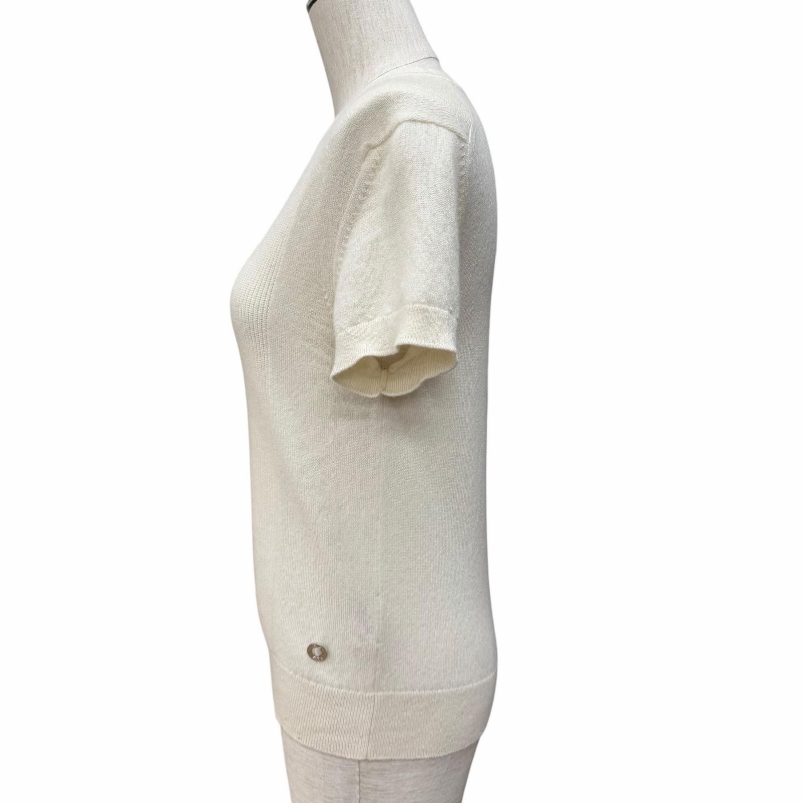 Hermes Hermes Hermes Cashmere Knit Top Textile Tops DUTY FREE for USA Size ONE SIZE - 2 Thumbnail