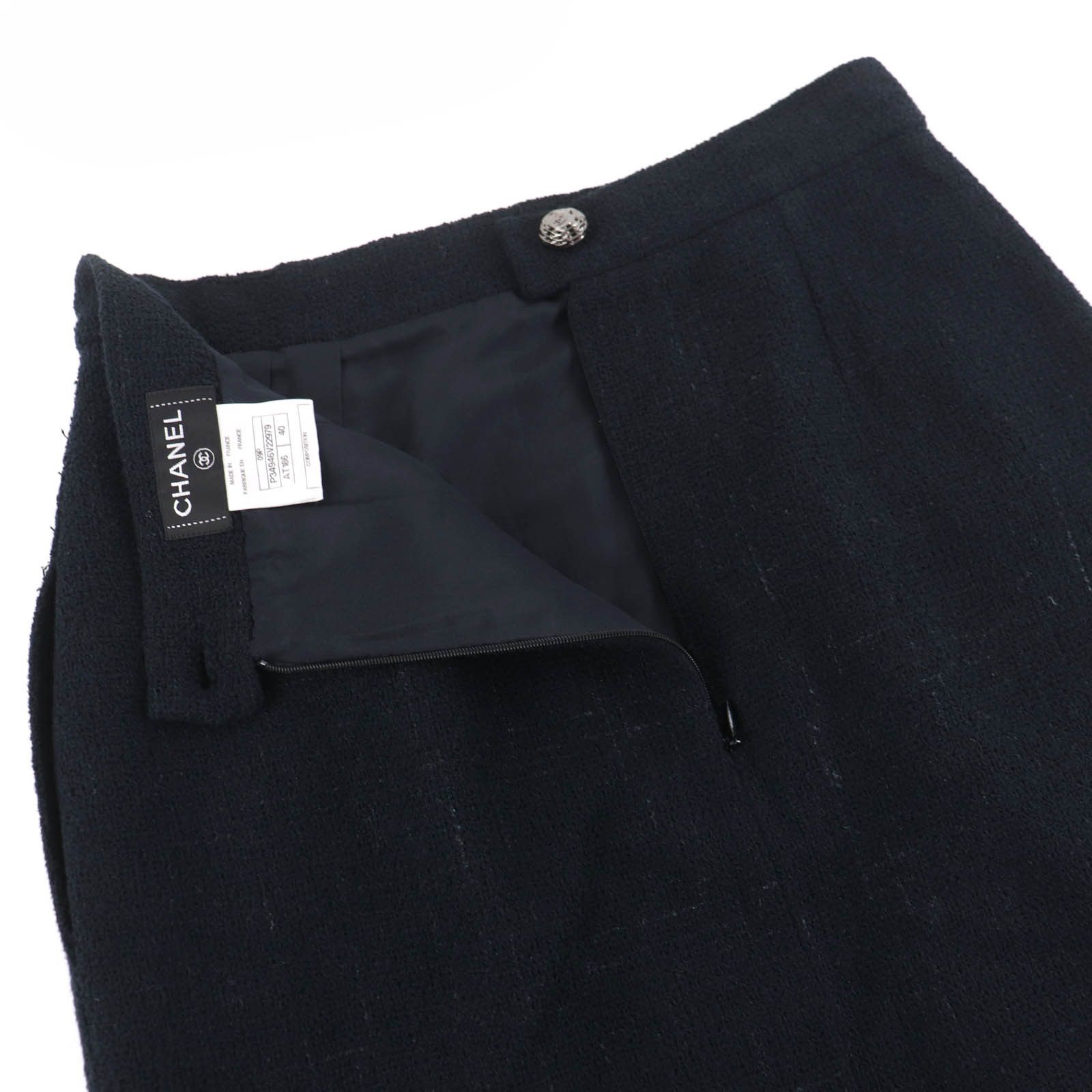 Chanel Chanel Chanel COCO Button Tight Skirt Textile Skirts P34946V22979 DUTY FREE for USA Size ONE SIZE - 5 Thumbnail