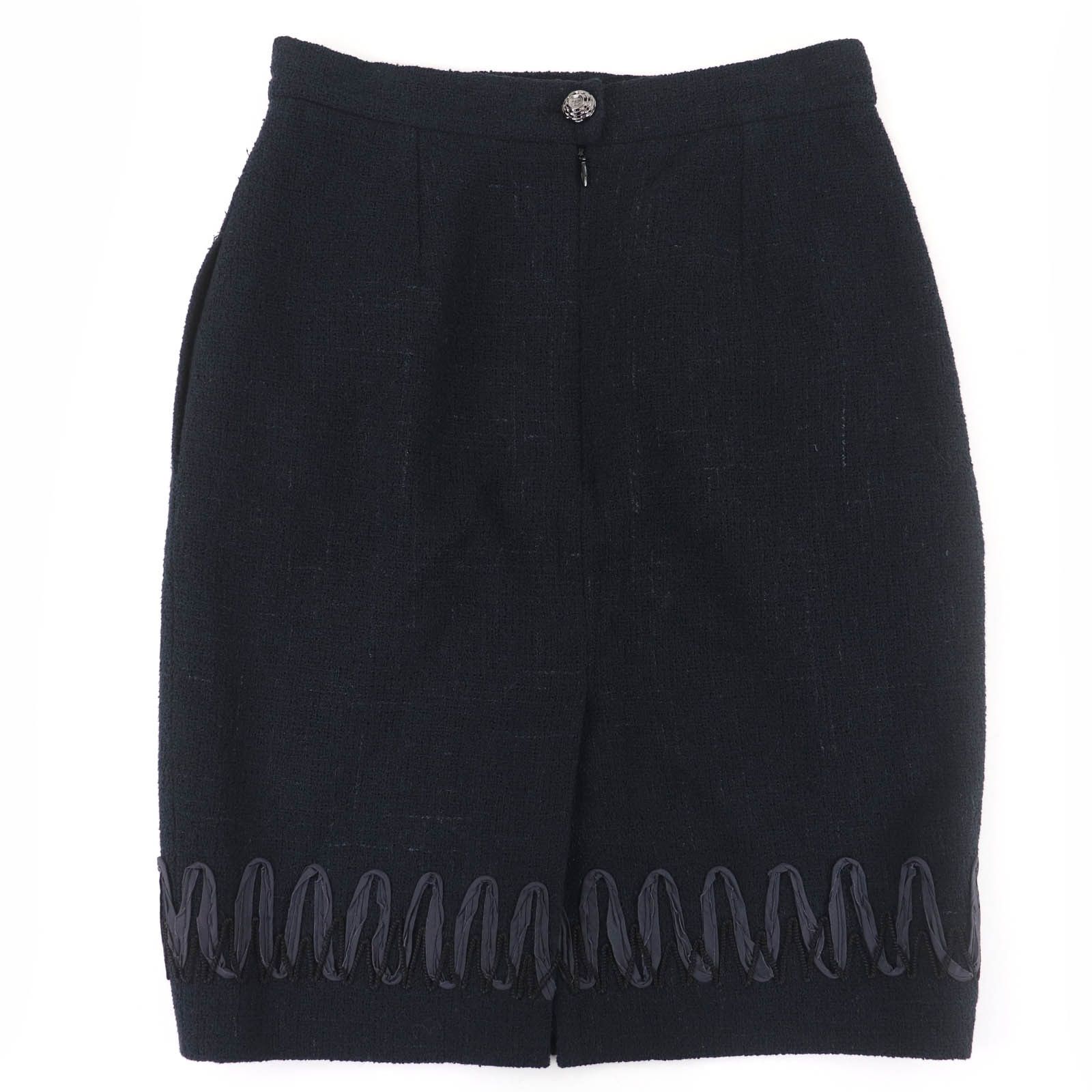 Chanel Chanel Chanel COCO Button Tight Skirt Textile Skirts P34946V22979 DUTY FREE for USA Size ONE SIZE - 2 Thumbnail