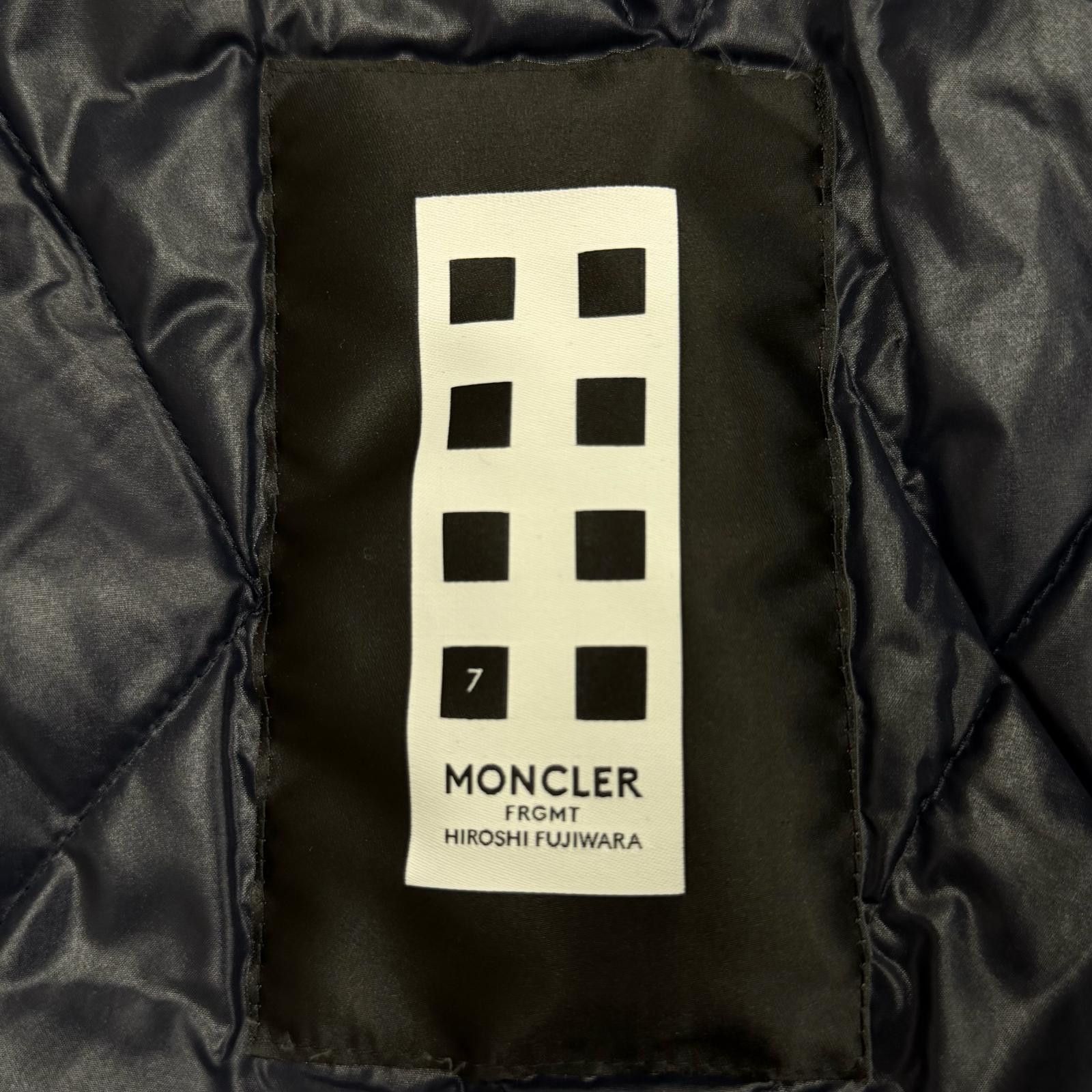 Moncler Moncler Moncler Genius 7 Moncler Fragment Toliman wool down coat Textile Outerwear G209U1B00004 DUTY FREE for USA Size ONE SIZE - 15 Thumbnail