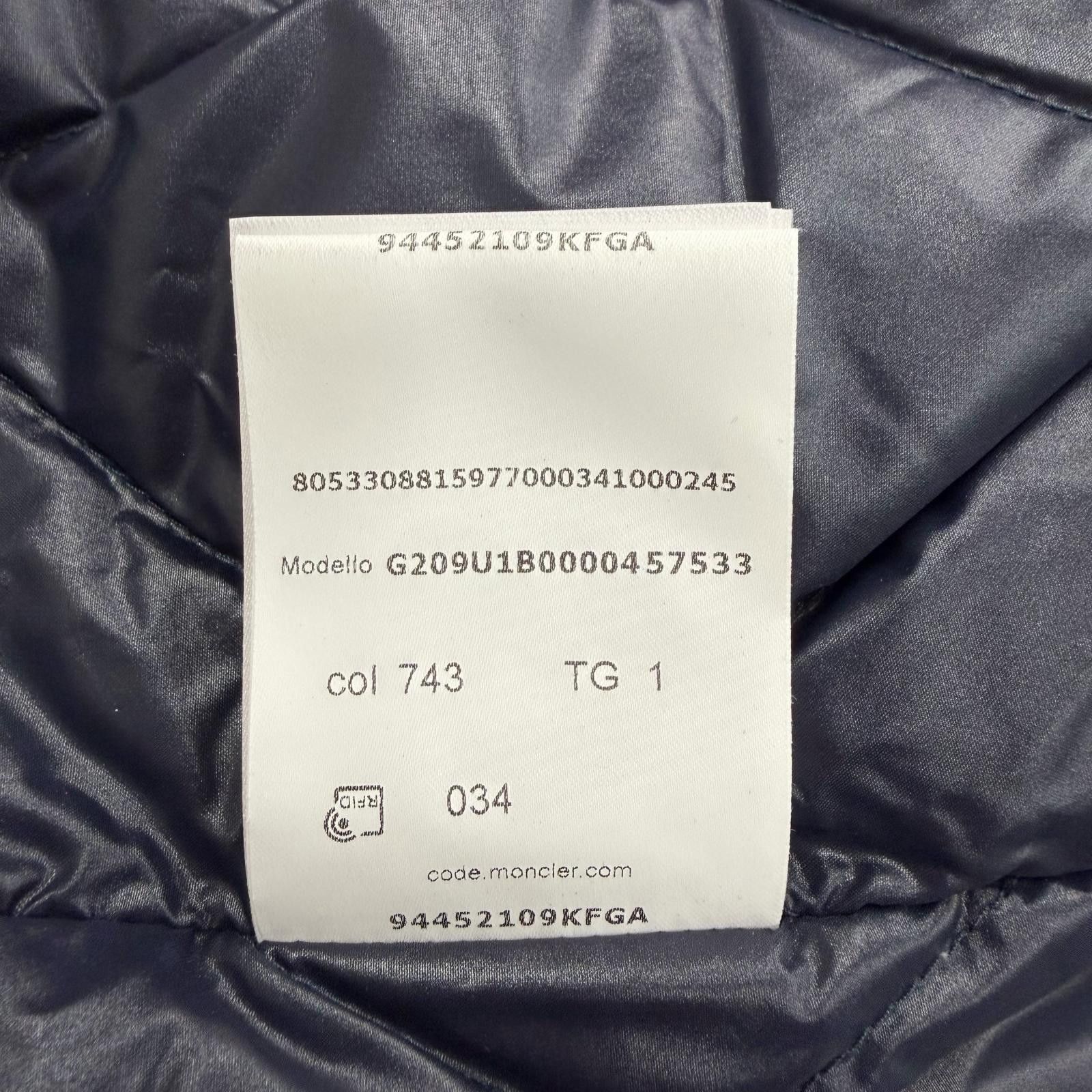Moncler Moncler Moncler Genius 7 Moncler Fragment Toliman wool down coat Textile Outerwear G209U1B00004 DUTY FREE for USA Size ONE SIZE - 14 Thumbnail