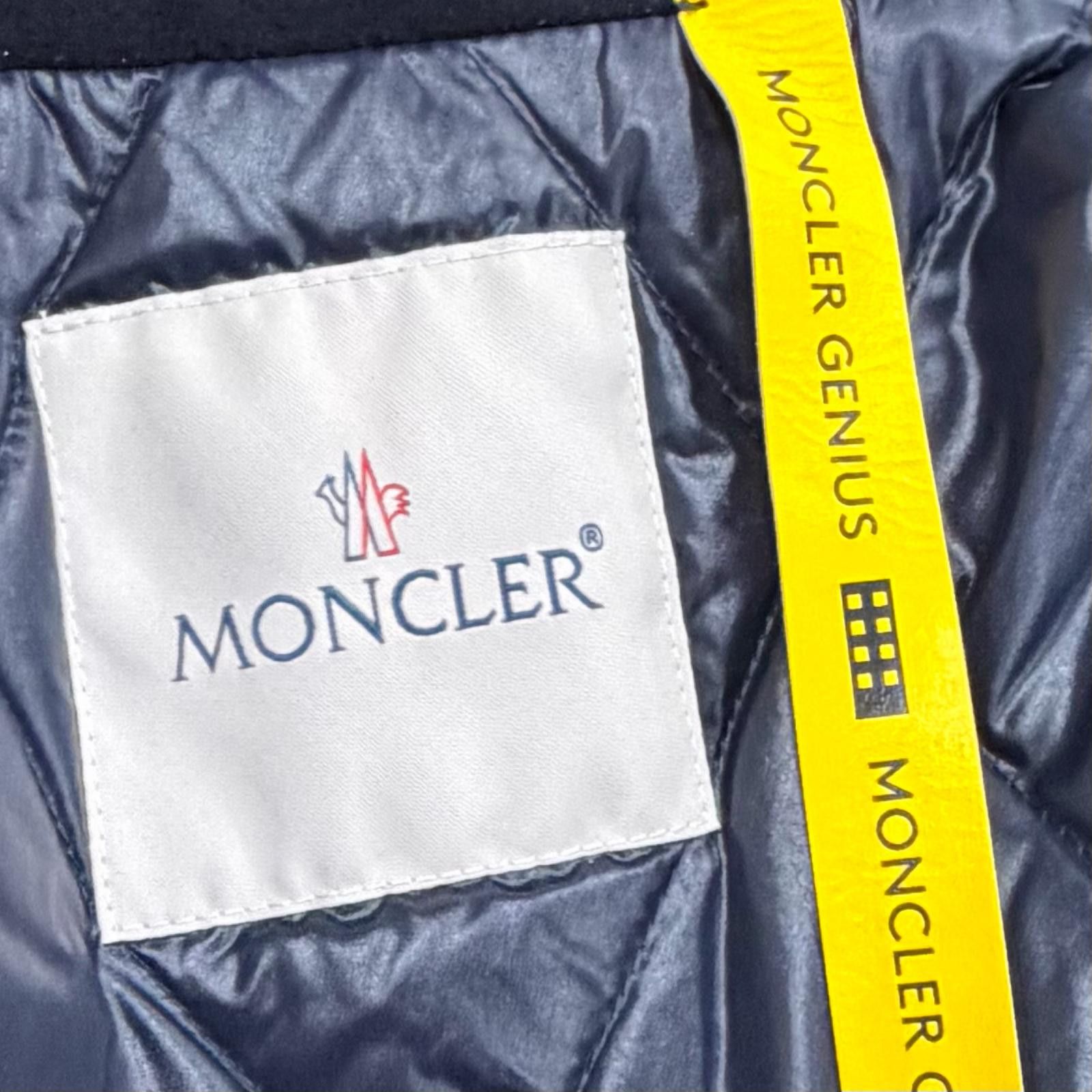 Moncler Moncler Moncler Genius 7 Moncler Fragment Toliman wool down coat Textile Outerwear G209U1B00004 DUTY FREE for USA Size ONE SIZE - 9 Thumbnail