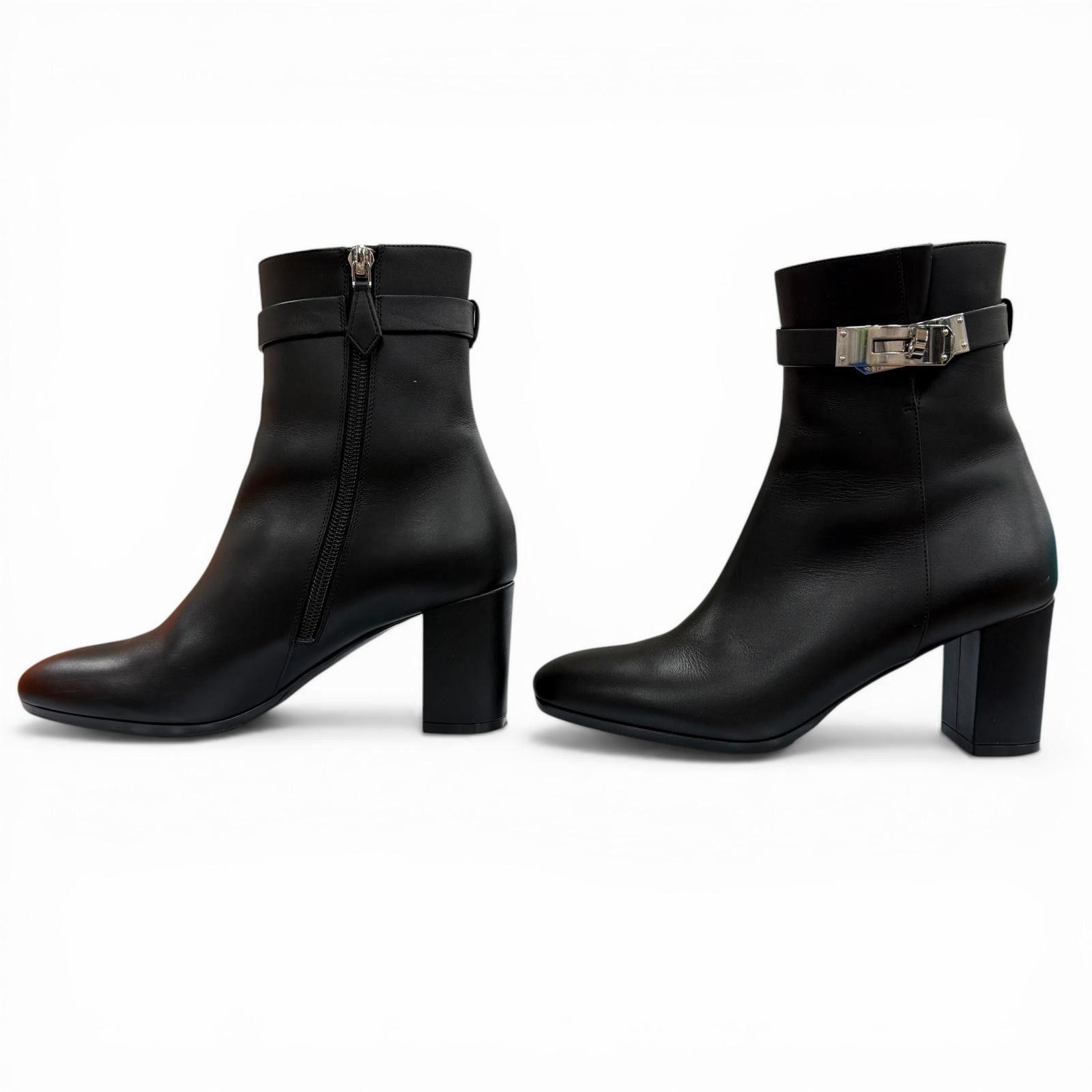 Hermes Hermes Hermes Saint Germain Leather Boots Leather Shoes DUTY FREE for USA Size ONE SIZE - 3 Thumbnail