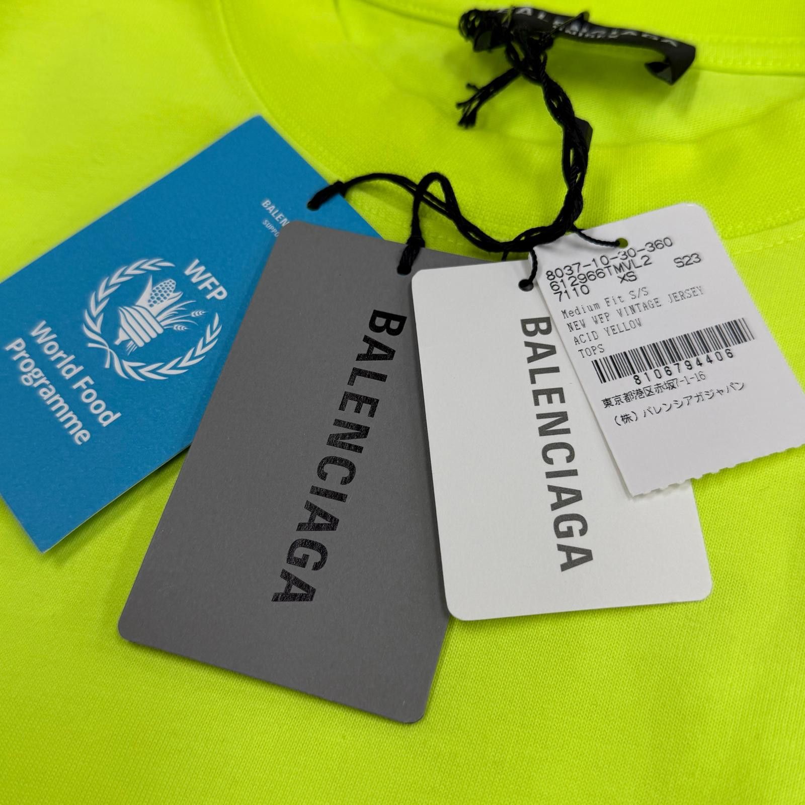 Balenciaga Balenciaga Balenciaga Cotton Short Sleeve T Shirt Textile T-Shirts 612966 DUTY FREE for USA Size ONE SIZE - 11 Thumbnail