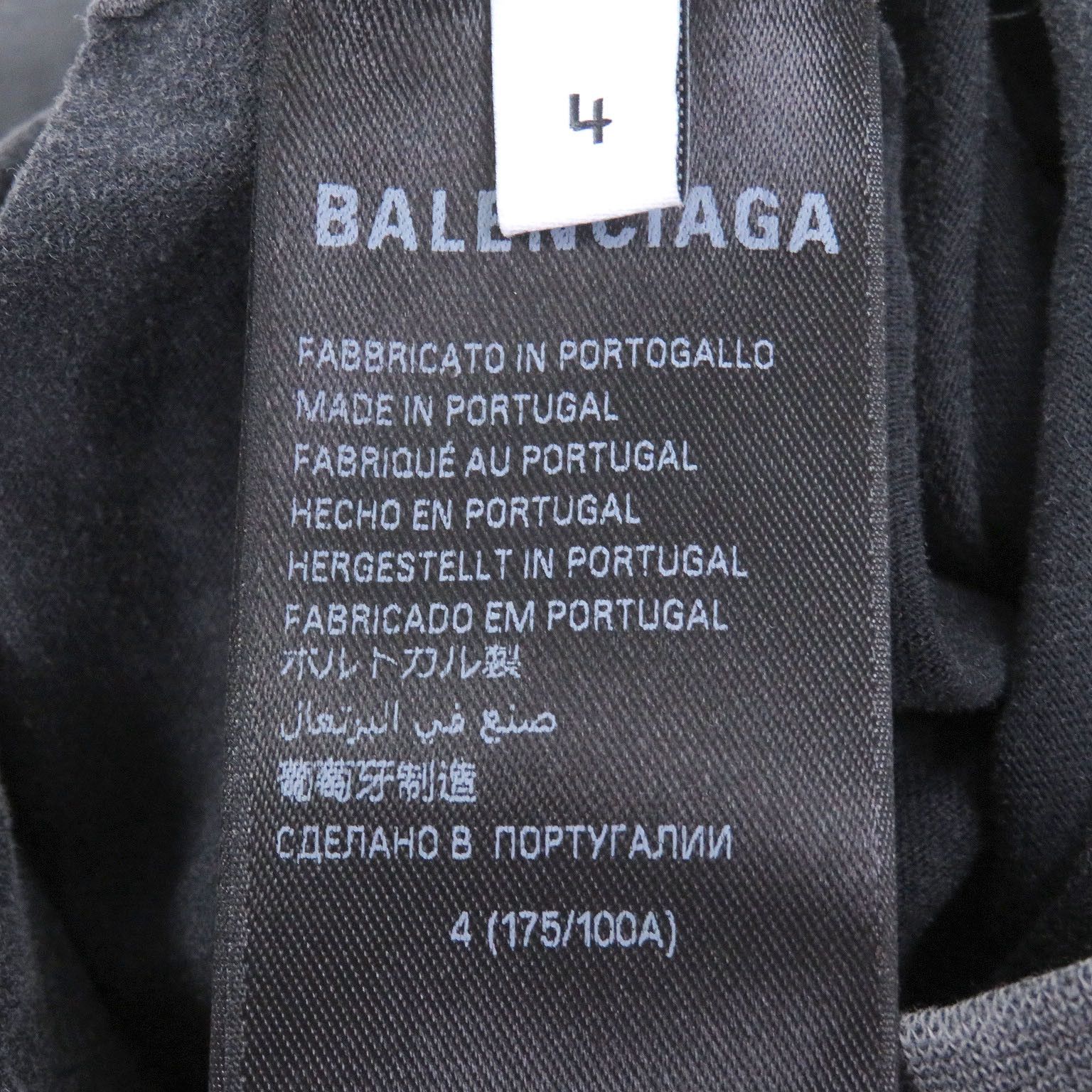 Balenciaga Balenciaga Balenciaga Tbilisi Cotton T shirt Textile T-Shirts DUTY FREE for USA Size ONE SIZE - 5 Thumbnail