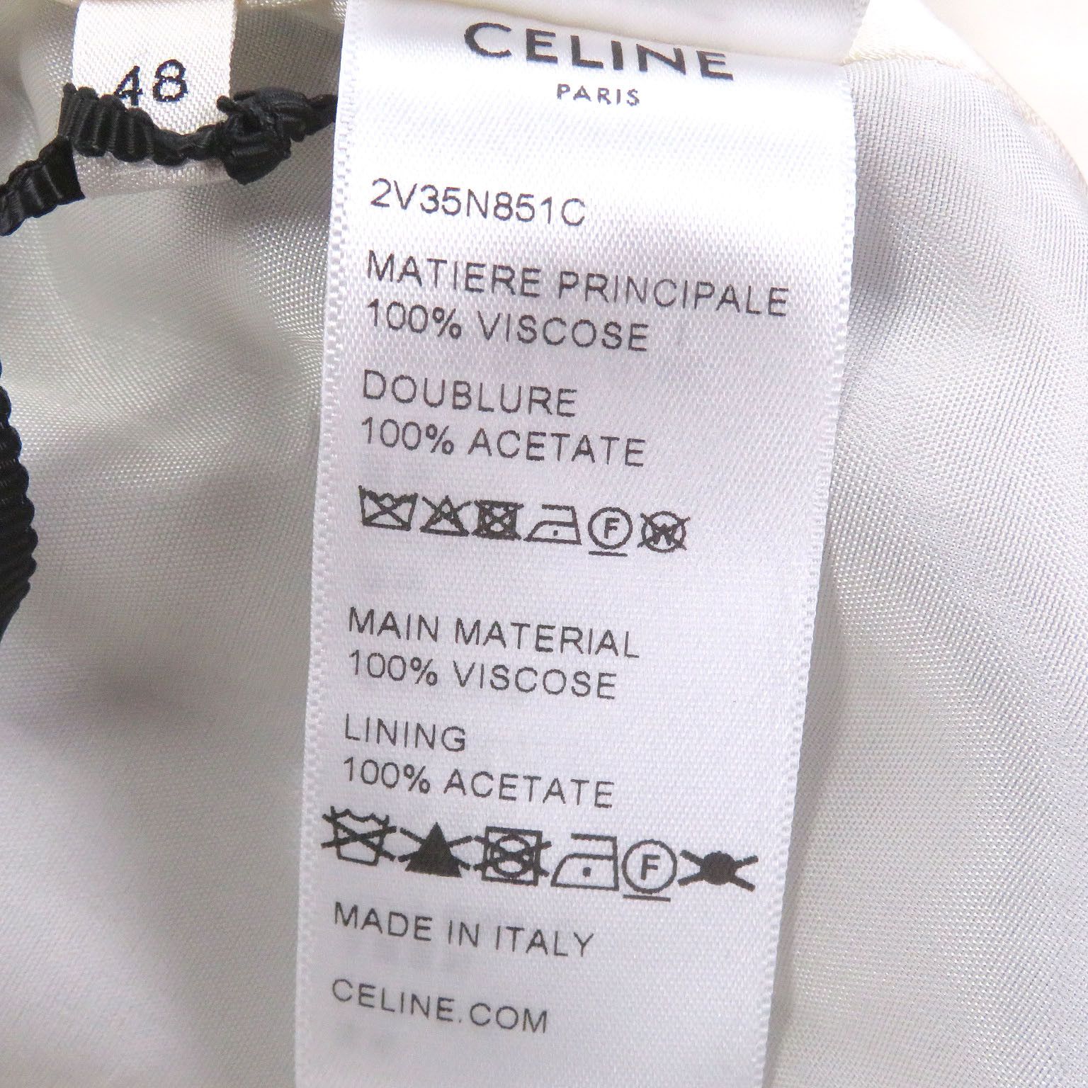 Celine Celine Celine Blouson Sequin Embroidered American Teddy Rayon Jacket Textile Outerwear DUTY FREE for USA Size ONE SIZE - 9 Thumbnail