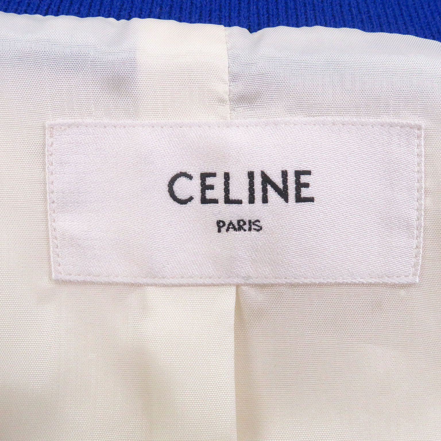 Celine Celine Celine Blouson Sequin Embroidered American Teddy Rayon Jacket Textile Outerwear DUTY FREE for USA Size ONE SIZE - 7 Thumbnail