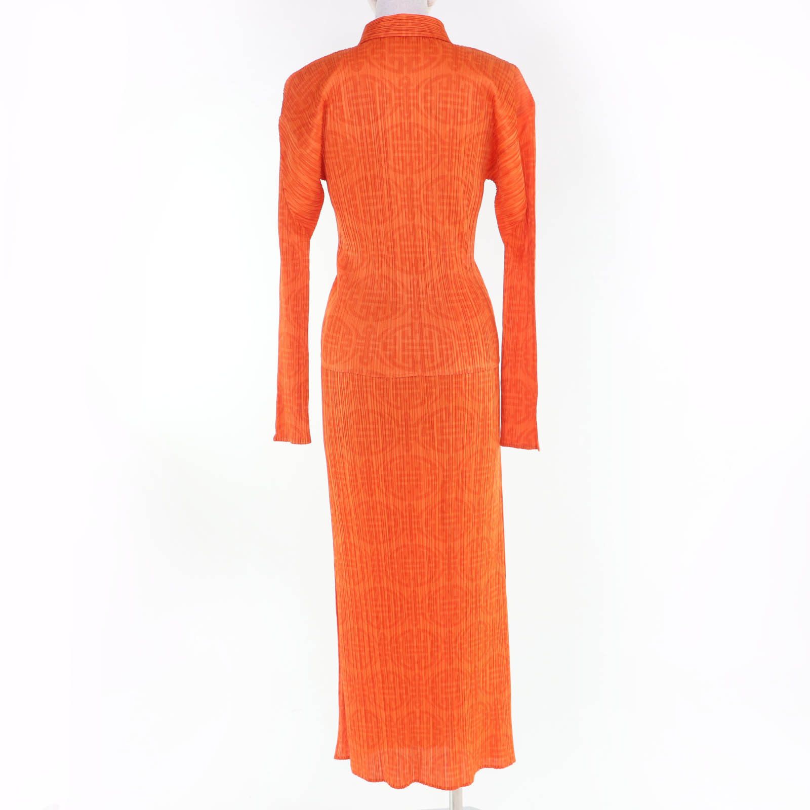 Issey Miyake Issey Miyake Pleats Please Issey Miyake Polyester Two Piece Set Textile Tops DUTY FREE for USA Size ONE SIZE - 3 Thumbnail