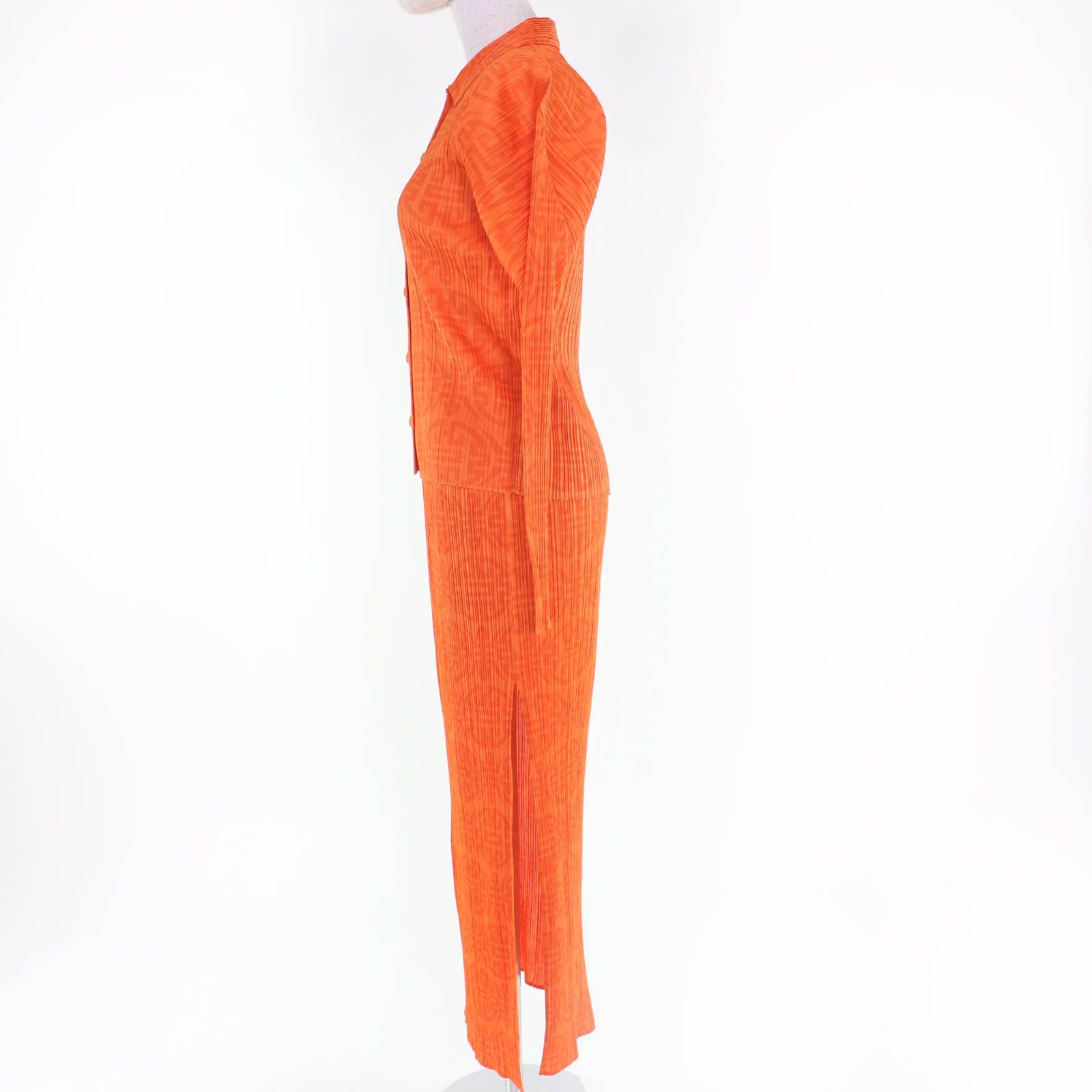 Issey Miyake Issey Miyake Pleats Please Issey Miyake Polyester Two Piece Set Textile Tops DUTY FREE for USA Size ONE SIZE - 2 Thumbnail