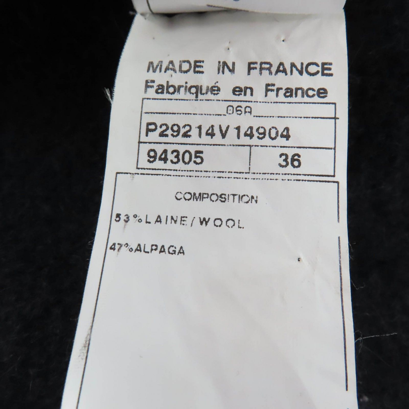 Chanel Chanel Chanel Wool Alpaca Long Coat Textile Outerwear P29214 DUTY FREE for USA Size ONE SIZE - 10 Thumbnail
