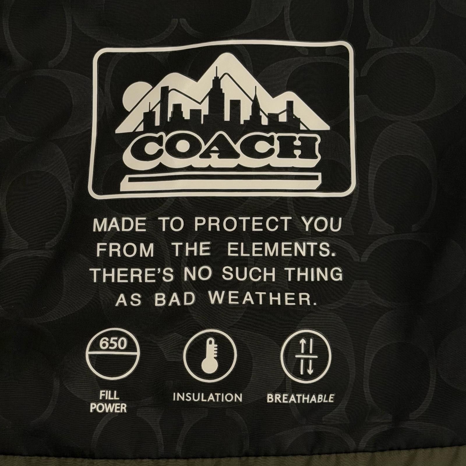 Coach Coach COACH Polyester Down Jacket Textile Outerwear DUTY FREE for USA Size ONE SIZE - 12 Thumbnail