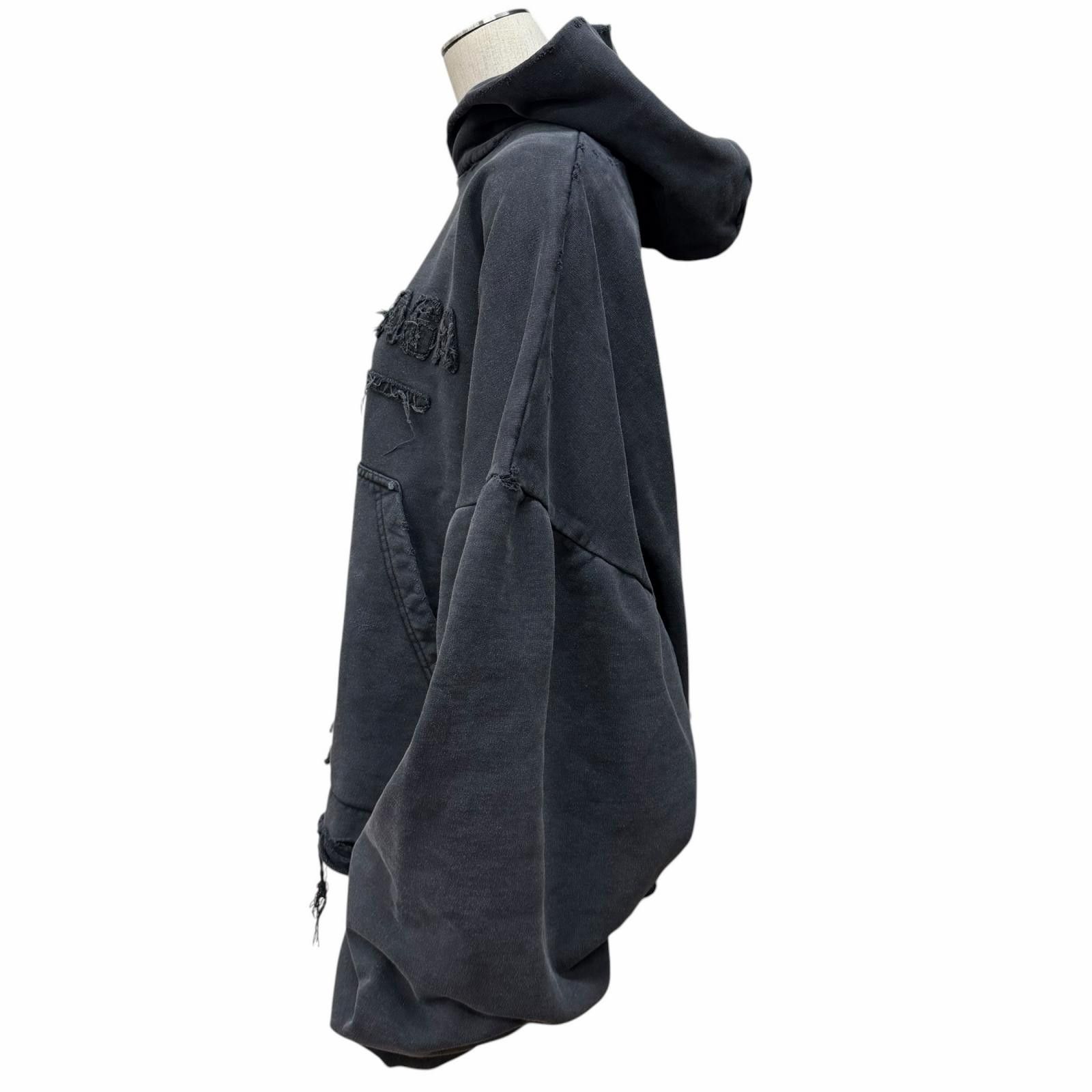 Balenciaga Balenciaga Balenciaga Cotton Hoodie Textile Sweatshirts & Hoodies 783397 DUTY FREE for USA Size ONE SIZE - 2 Thumbnail