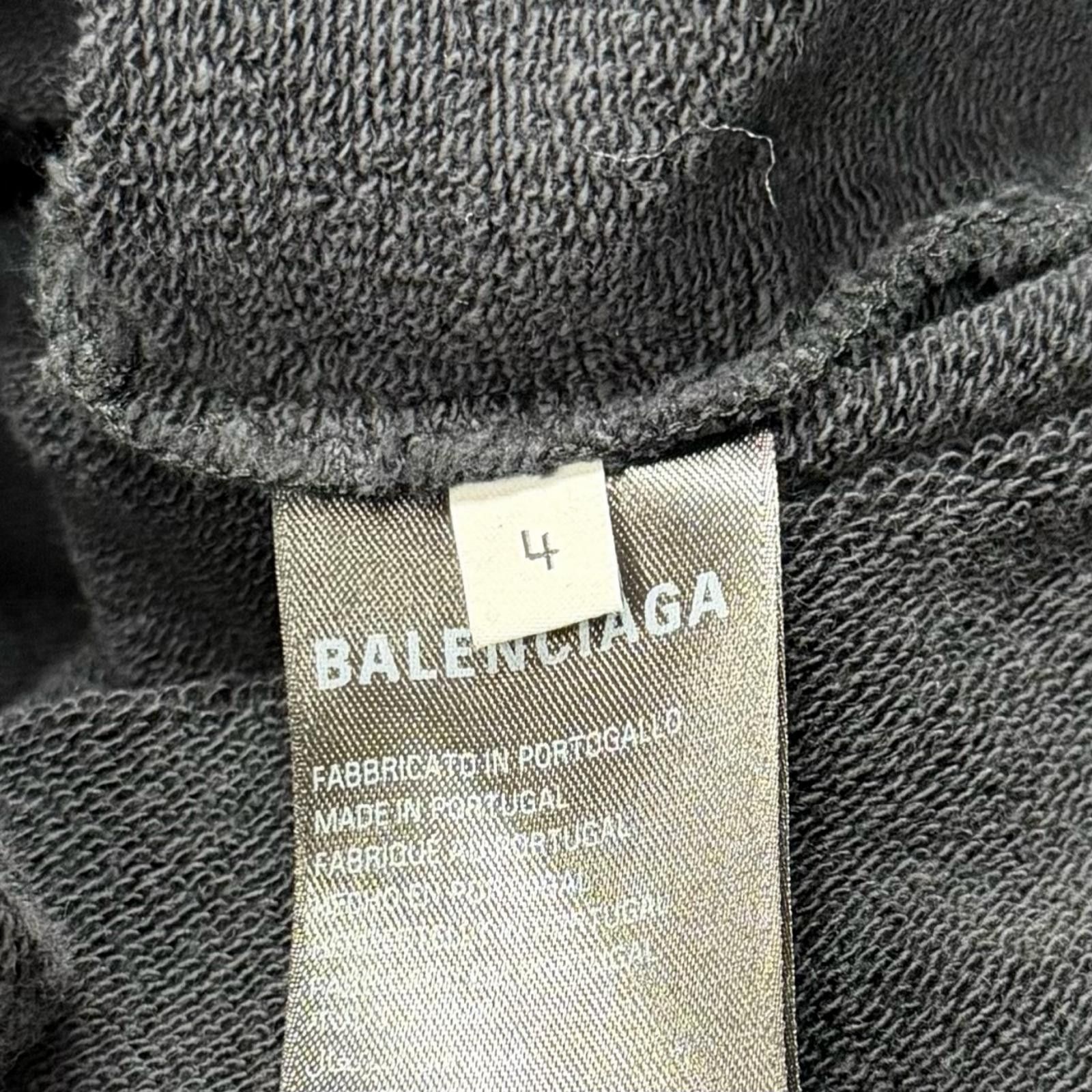 Balenciaga Balenciaga Balenciaga Cotton Hoodie Textile Sweatshirts & Hoodies 783397 DUTY FREE for USA Size ONE SIZE - 8 Thumbnail