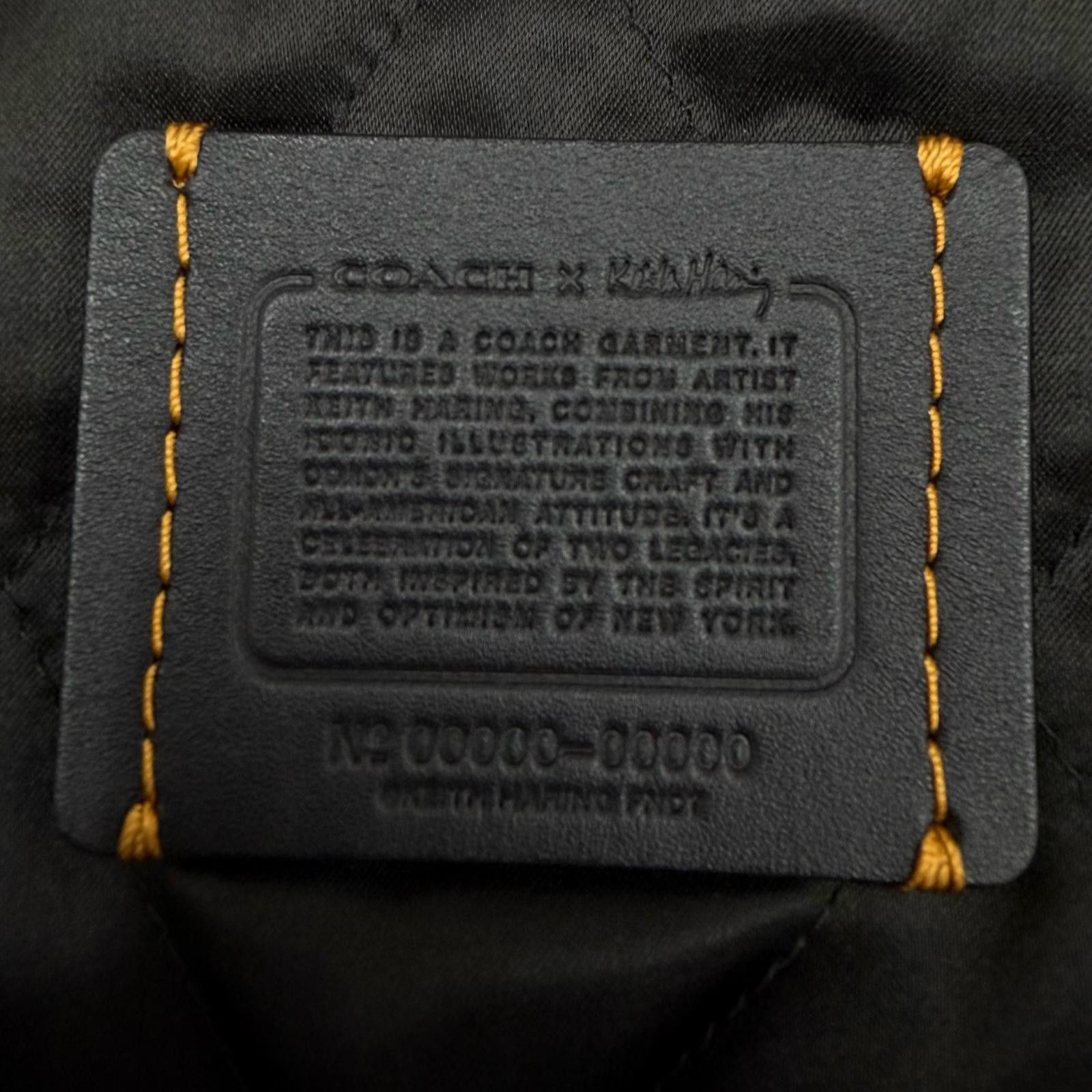 Coach Coach Coach Keith Haring Rayon Jacket Textile Outerwear DUTY FREE for USA Size ONE SIZE - 10 Thumbnail