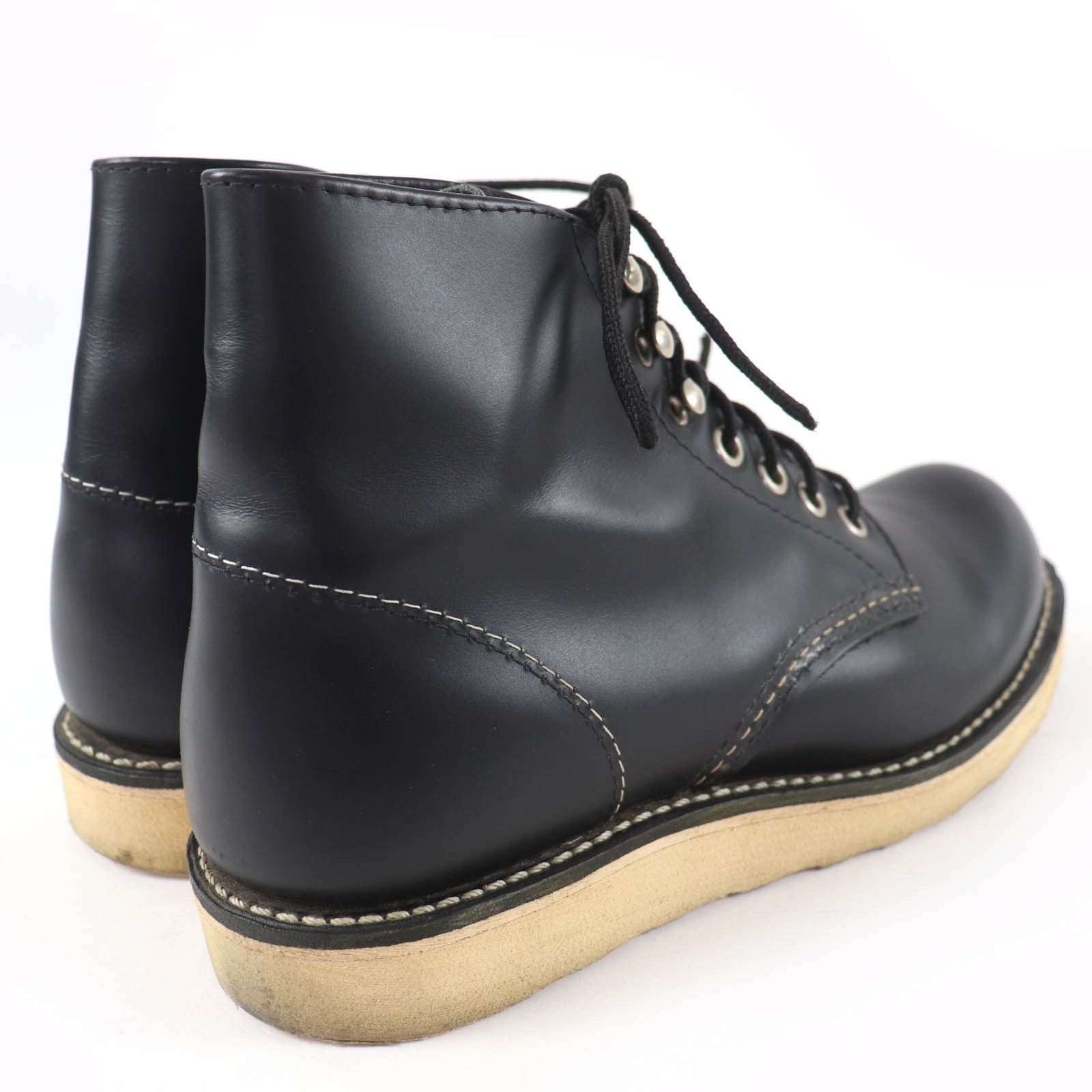 Other Other Red Wing Plain Toe Leather Short Boots Leather Shoes 8165 DUTY FREE for USA Size ONE SIZE - 3 Thumbnail