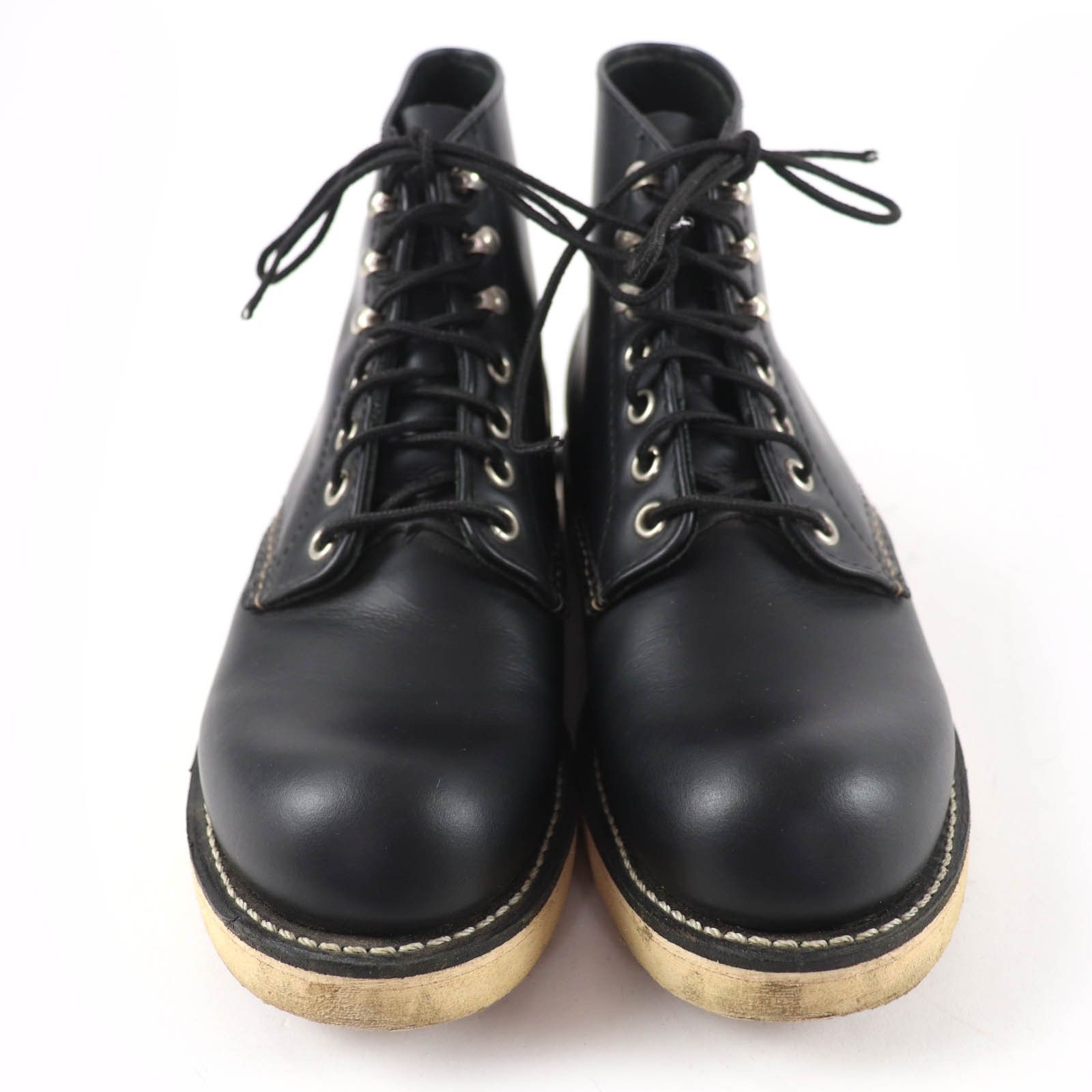 Other Other Red Wing Plain Toe Leather Short Boots Leather Shoes 8165 DUTY FREE for USA Size ONE SIZE - 4 Thumbnail