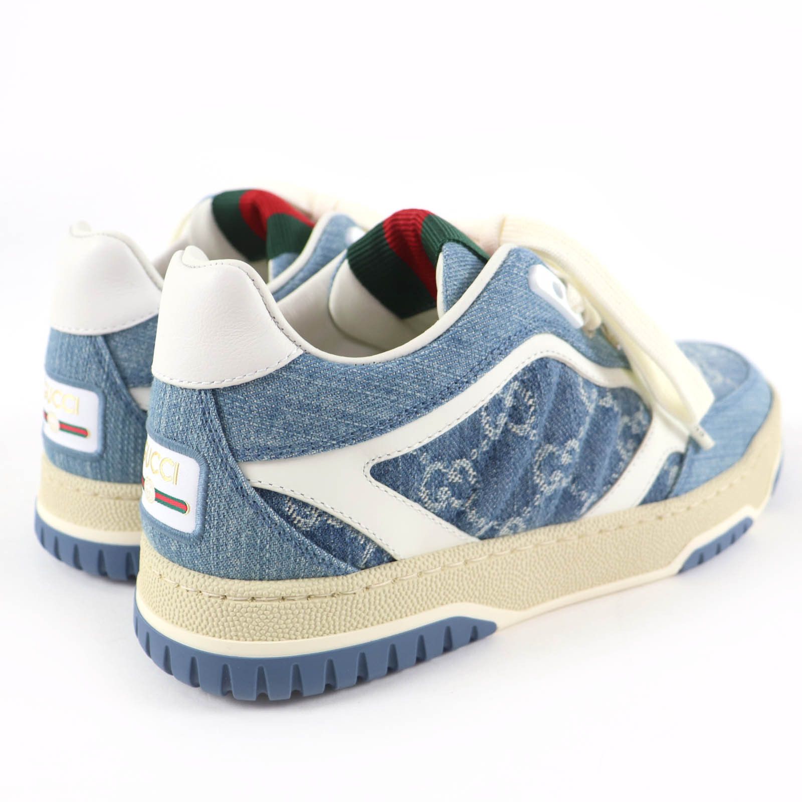 Gucci Gucci Gucci GG Denim Low Cut Sneakers Textile Shoes DUTY FREE for USA Size ONE SIZE - 3 Thumbnail
