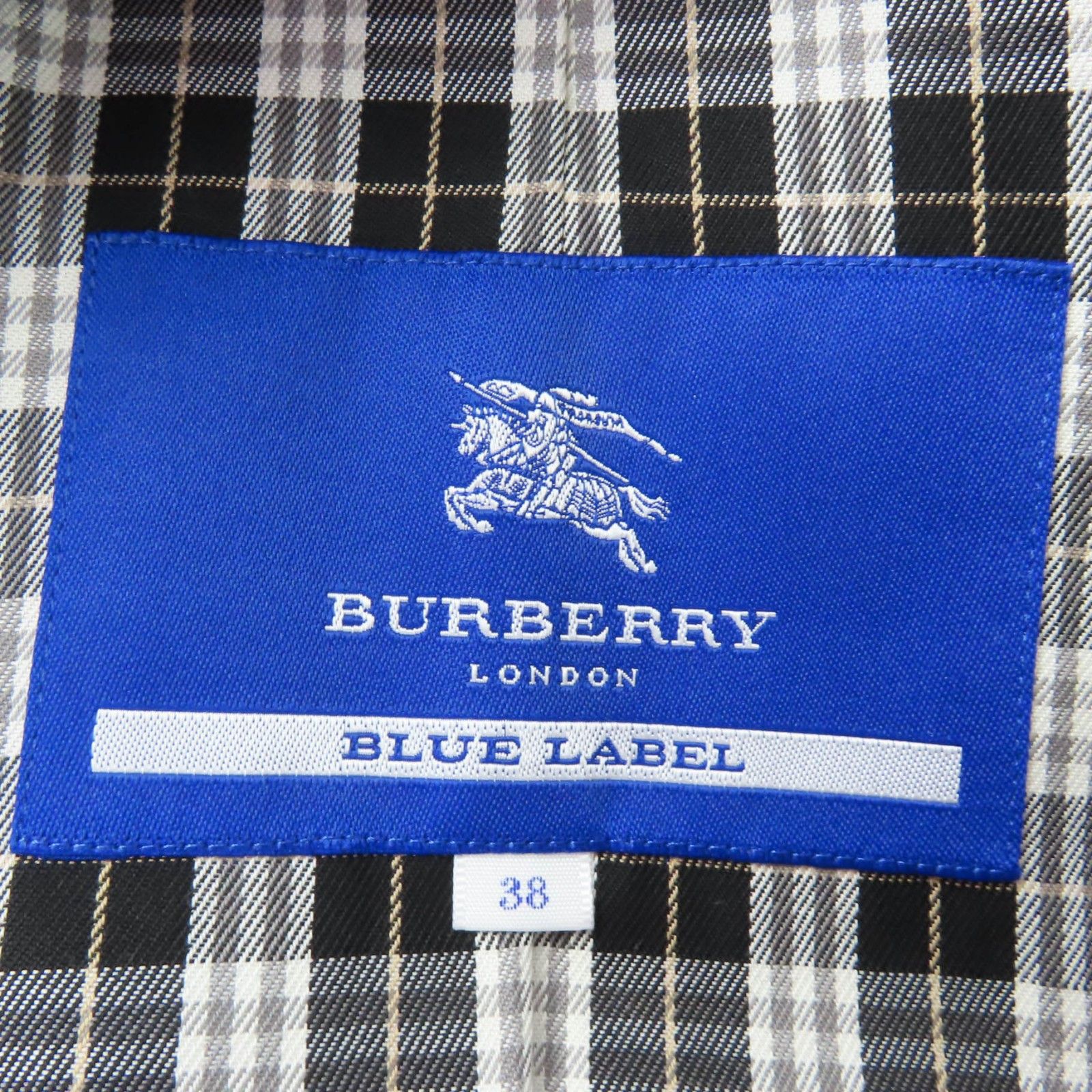 Burberry Burberry Burberry Blue Label Cotton Coat Textile Outerwear DUTY FREE for USA Size ONE SIZE - 7 Thumbnail