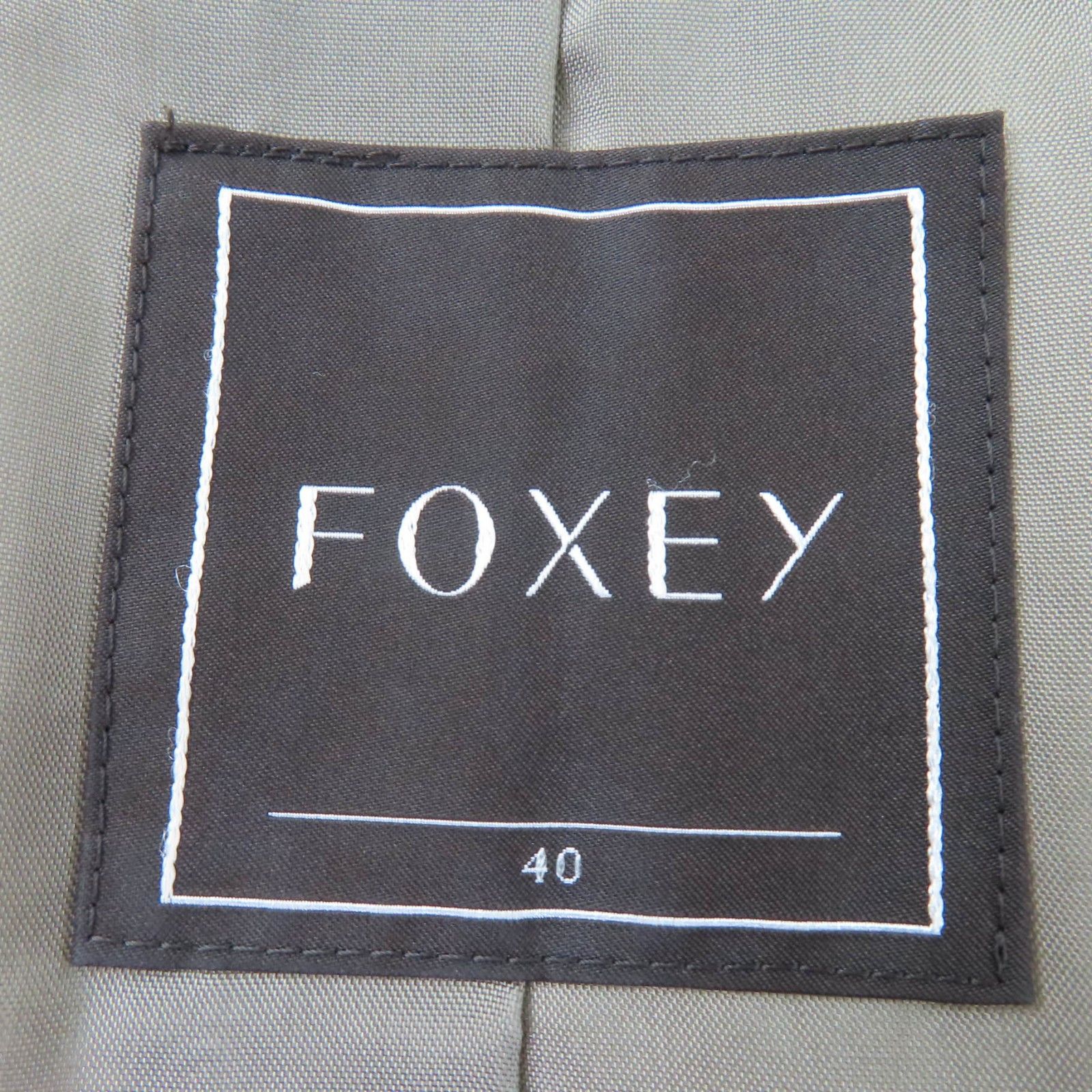 Other Other FOXEY Chinchilla Wool Down Vest Textile Outerwear 28968 DUTY FREE for USA Size ONE SIZE - 8 Thumbnail